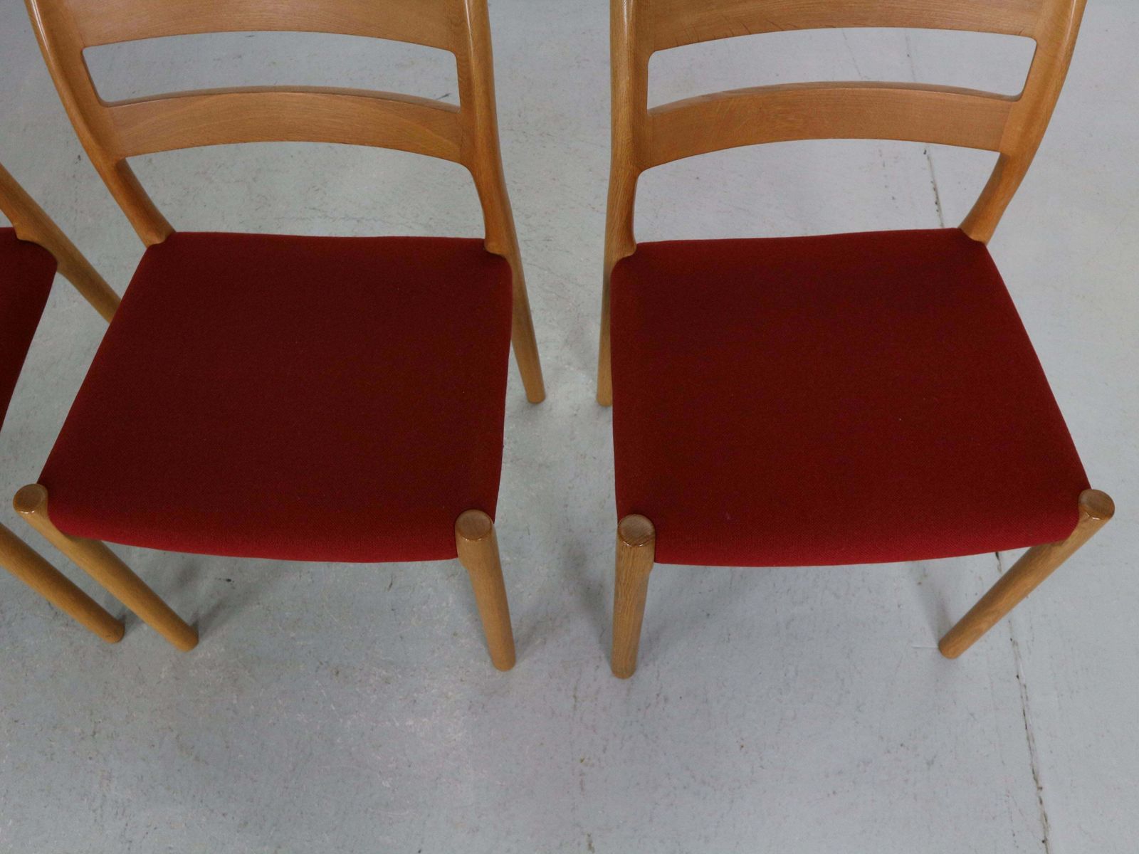 1729.0 Niels Otto Moller Set Of 4 Dining Chairs Model 84 For Højbjerg Denmark 1970s photo
