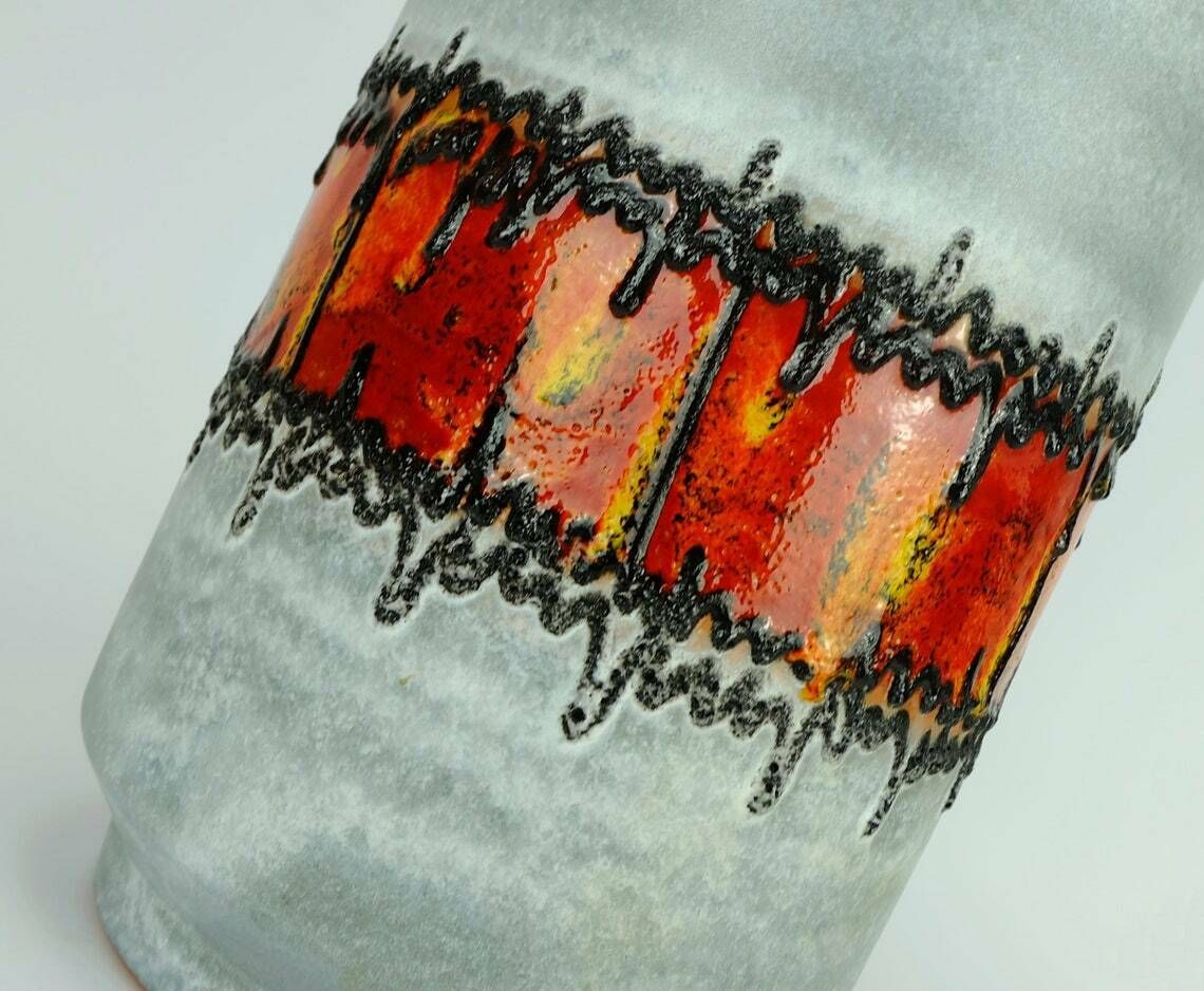 Fantastic 1960s Mid Century Vase Floorvase Carstens Keramik Model 1264 45 photo for sale