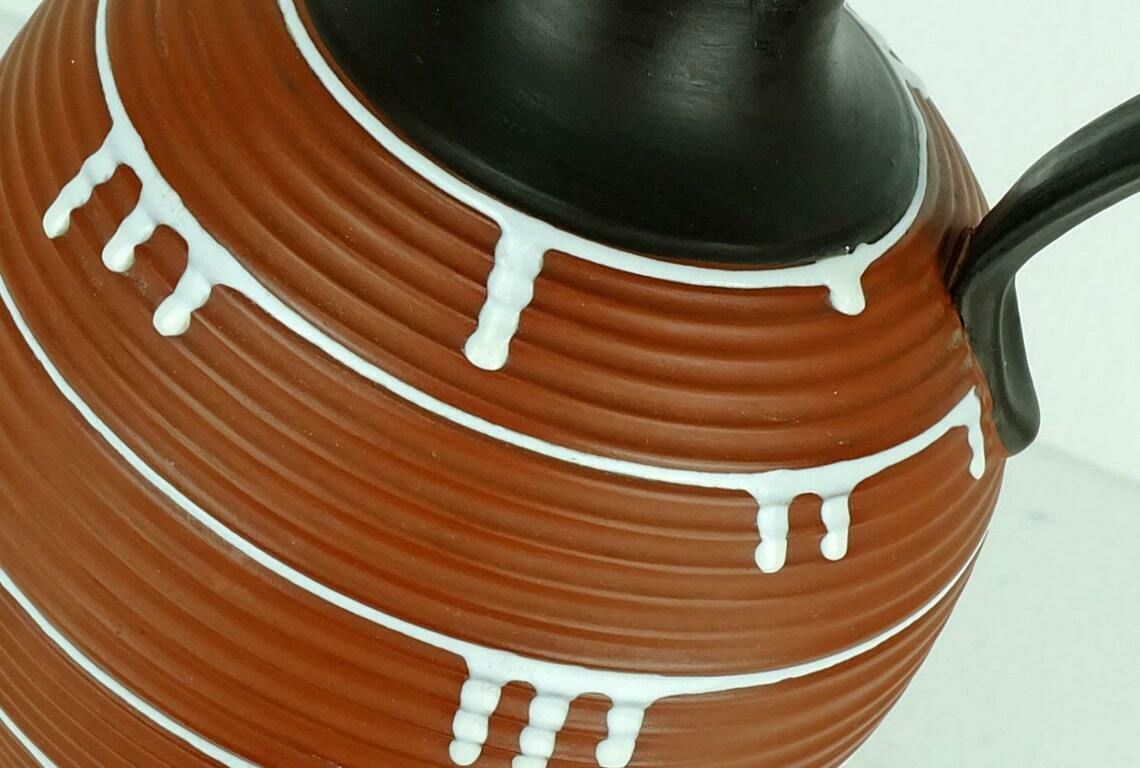 Large Mid Century Vase Jug Vase By Ilkra Decor Palermo 1950s Model 52/35 photo vinterior