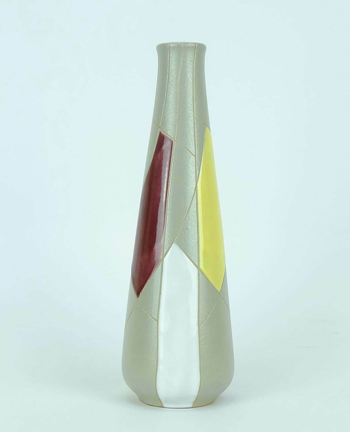 Jasba Mid Century Vase Von 1957 Dekor Verona Modell Nr. 599 photo for sale