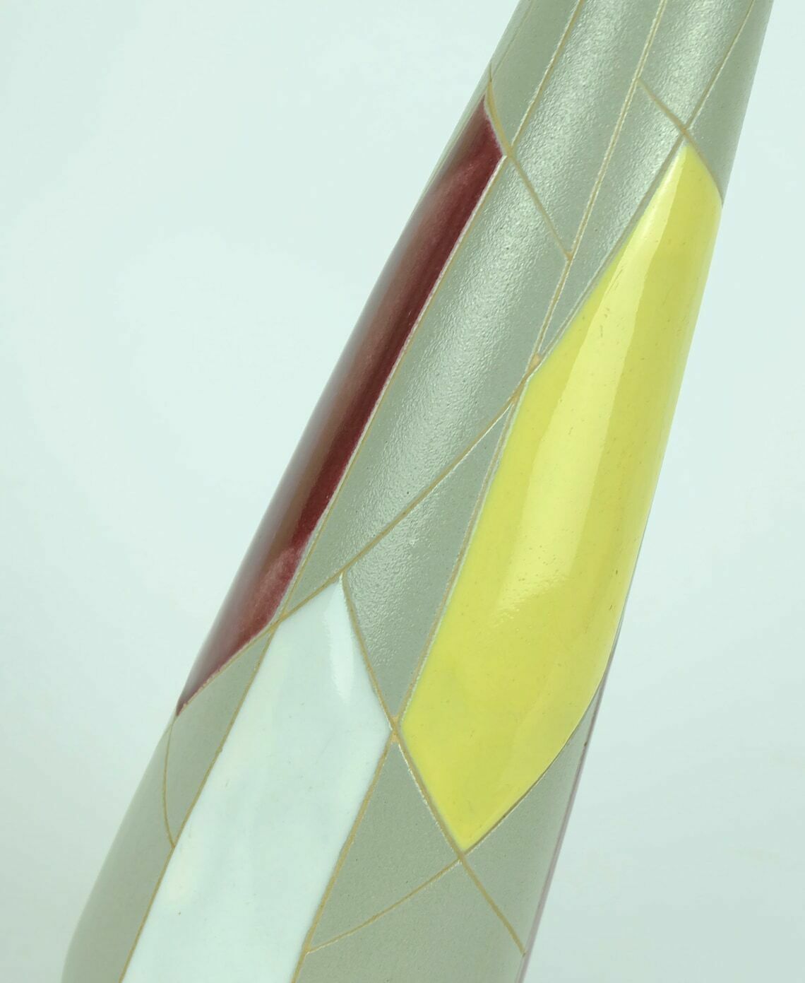 Jasba Mid Century Vase Von 1957 Dekor Verona Modell Nr. 599 photo vinterior