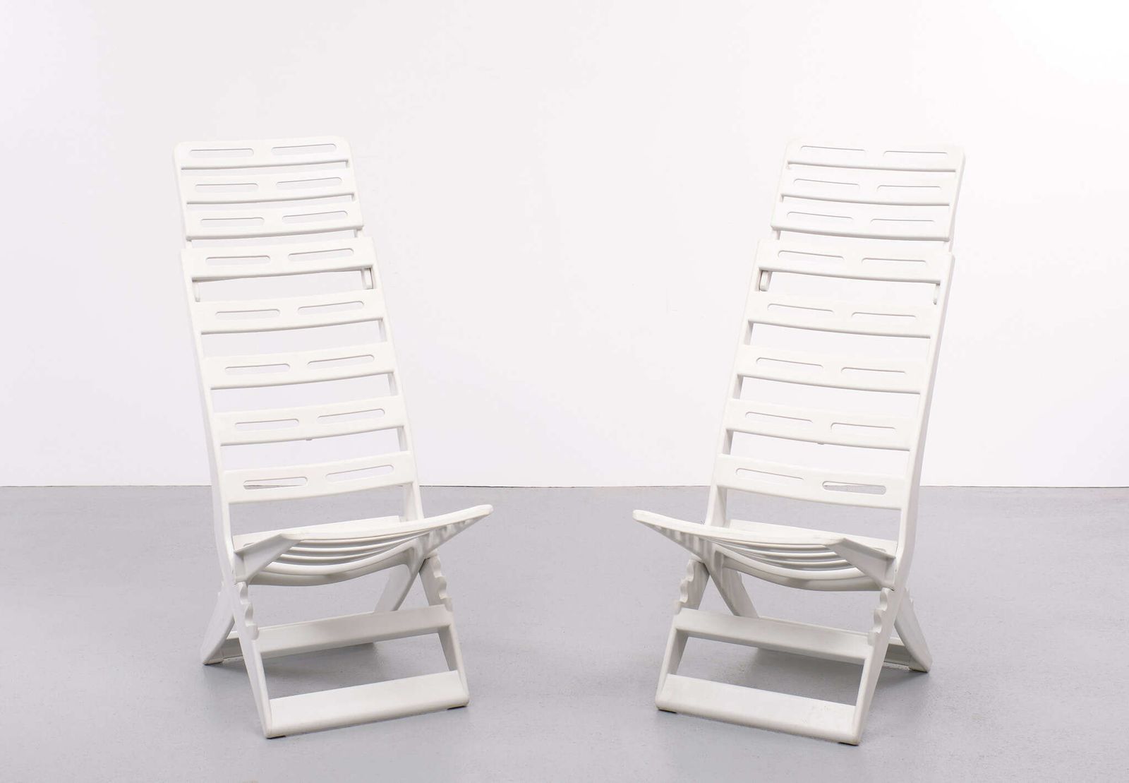 Fanini Fain Ascoli Piceno Maratea Folding Chairs, 1970s, Italy photo furniture