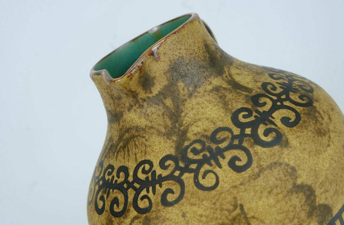 Ceramano Vase Decor Etrusca Hanns Welling Mid Century 1950s 60s photo furniture