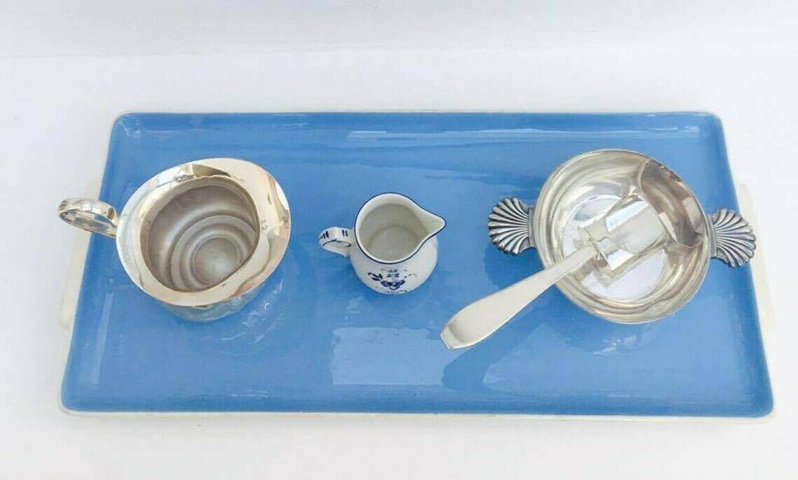 Villeroy & Boch Set, Mix And Match Service Plate Orleans, 30s, Silver Plated Cream Jug, Sugar Pot, Small Jug Villeroy And Boch photo Home Decor