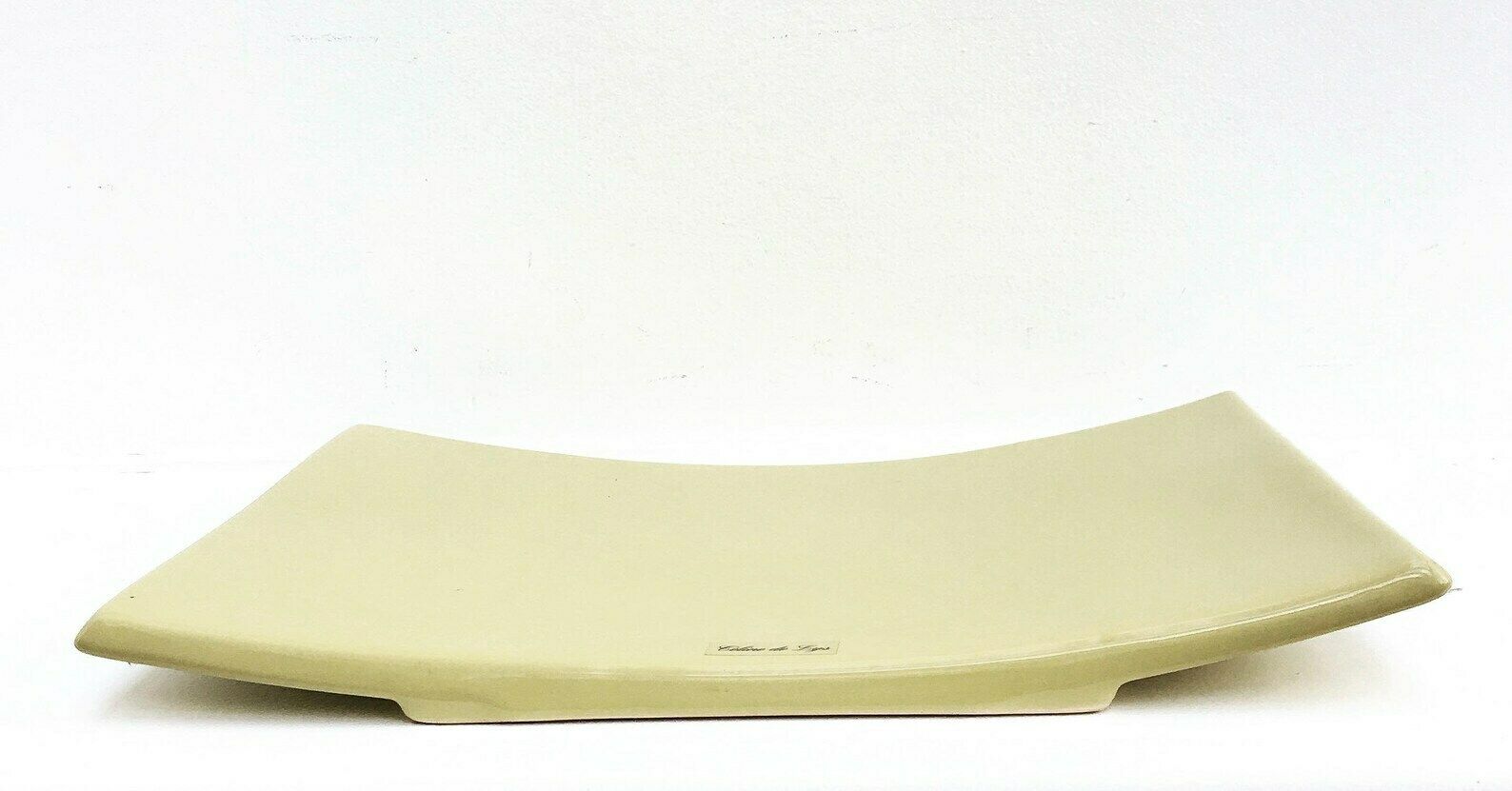 Sushi Platter, Serving Sushi Plate, Belgian Pottery, Pastel Green Light, Christmas Table, Gift For Her, Wedding Gift, Salmon Sashimi 90s photo furniture