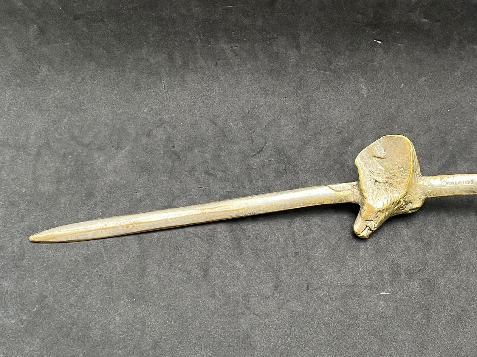 photo for sale Brievenmesje Van Brons – Wilde Zwijn – Cadeau Voor Hem – Jagerscadeau – Bureauaccessoire