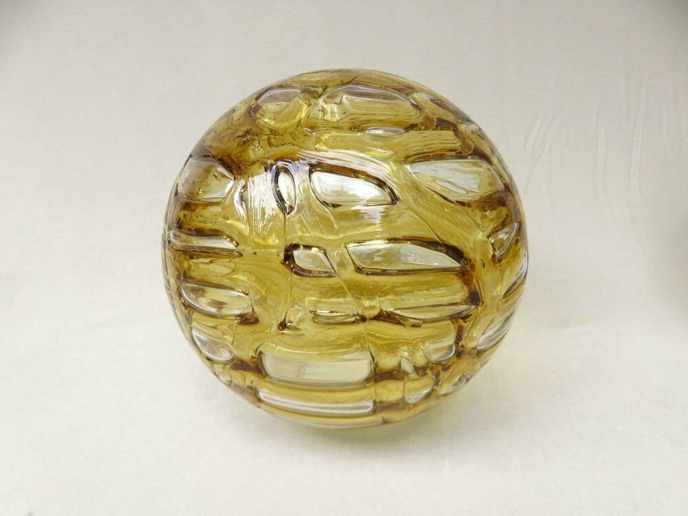 photo furniture Amber And Clear Glass And Brass Cascade Ceiling Lamp From Doria Leuchten, 1970s