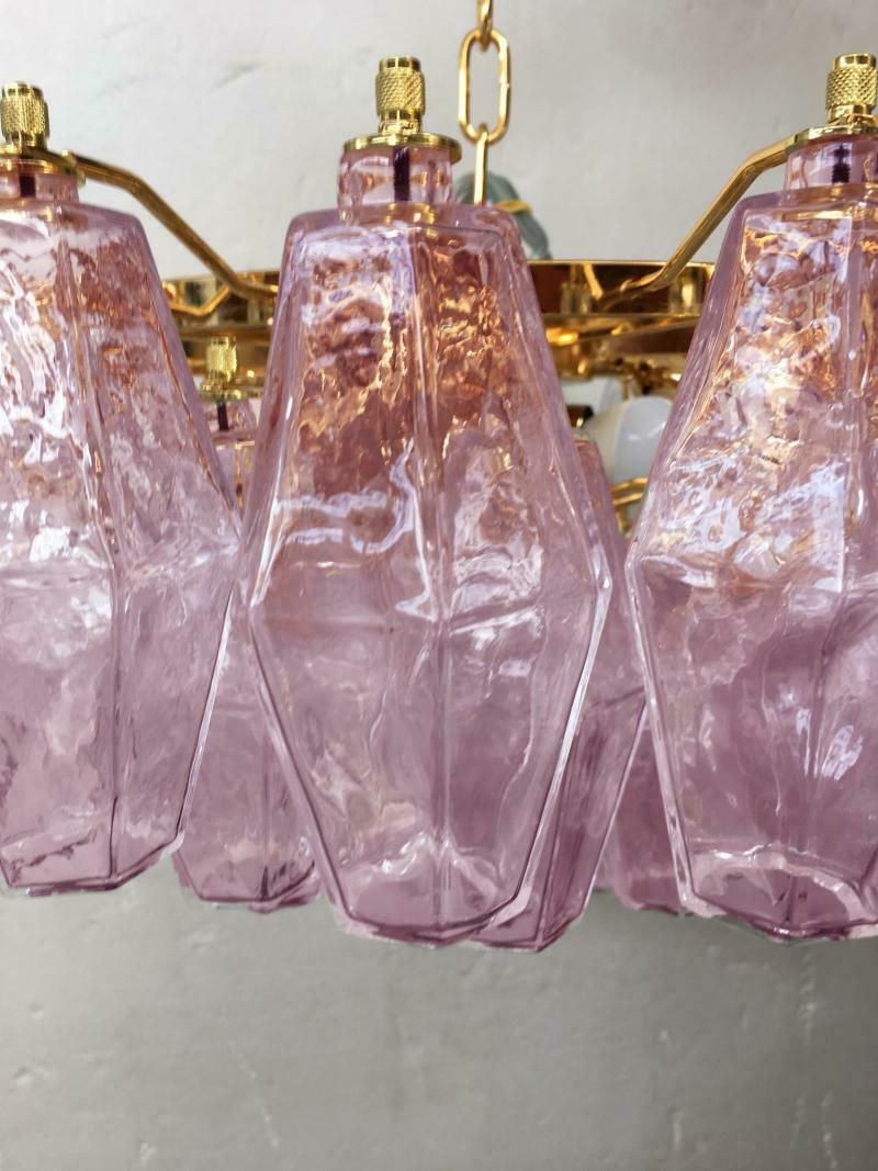 Impressive Murano Glass Sputnik Chandelier Poliedro Like Mazzega Zuccheri Venini Barovier Style photo for sale