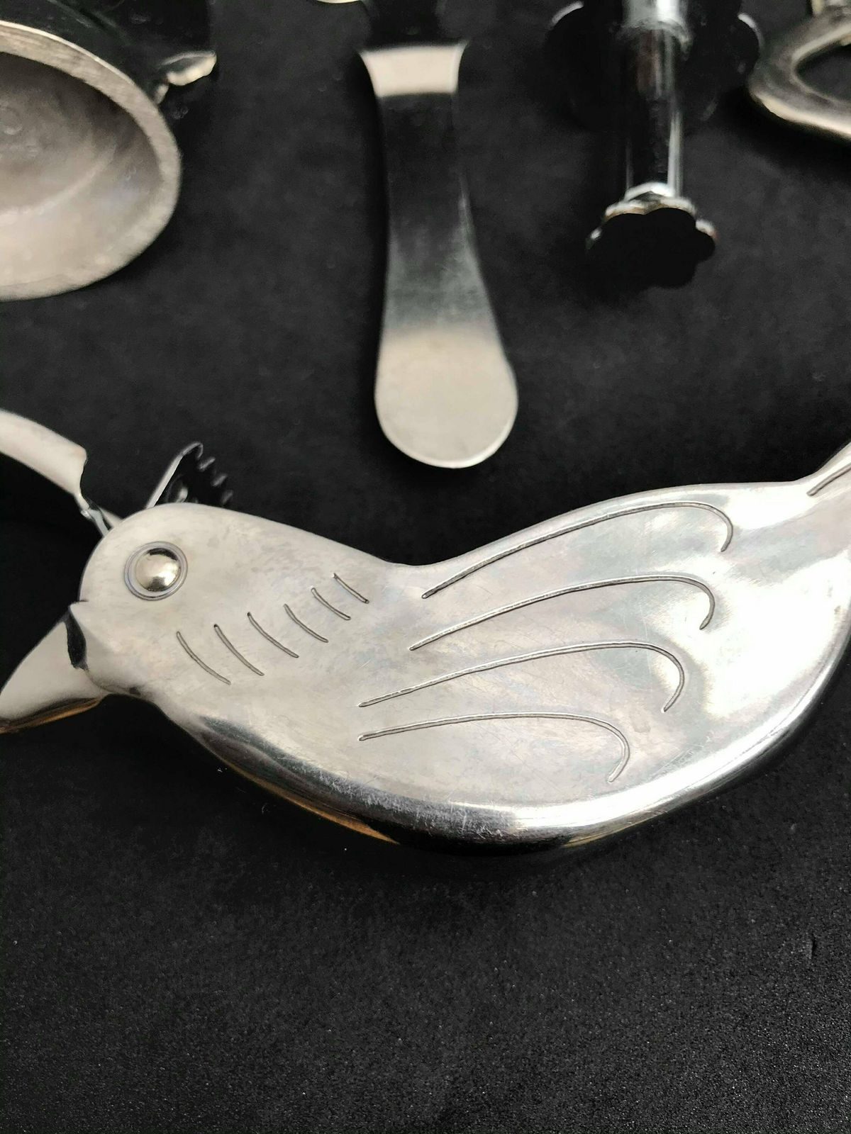 Bar Set Vintage Bottle Opener Set Bird Owl Beer Opener Bar Knife Mid Century Modern Barware Accessories Nutcracker Bar Tools Christmas Gift photo buy