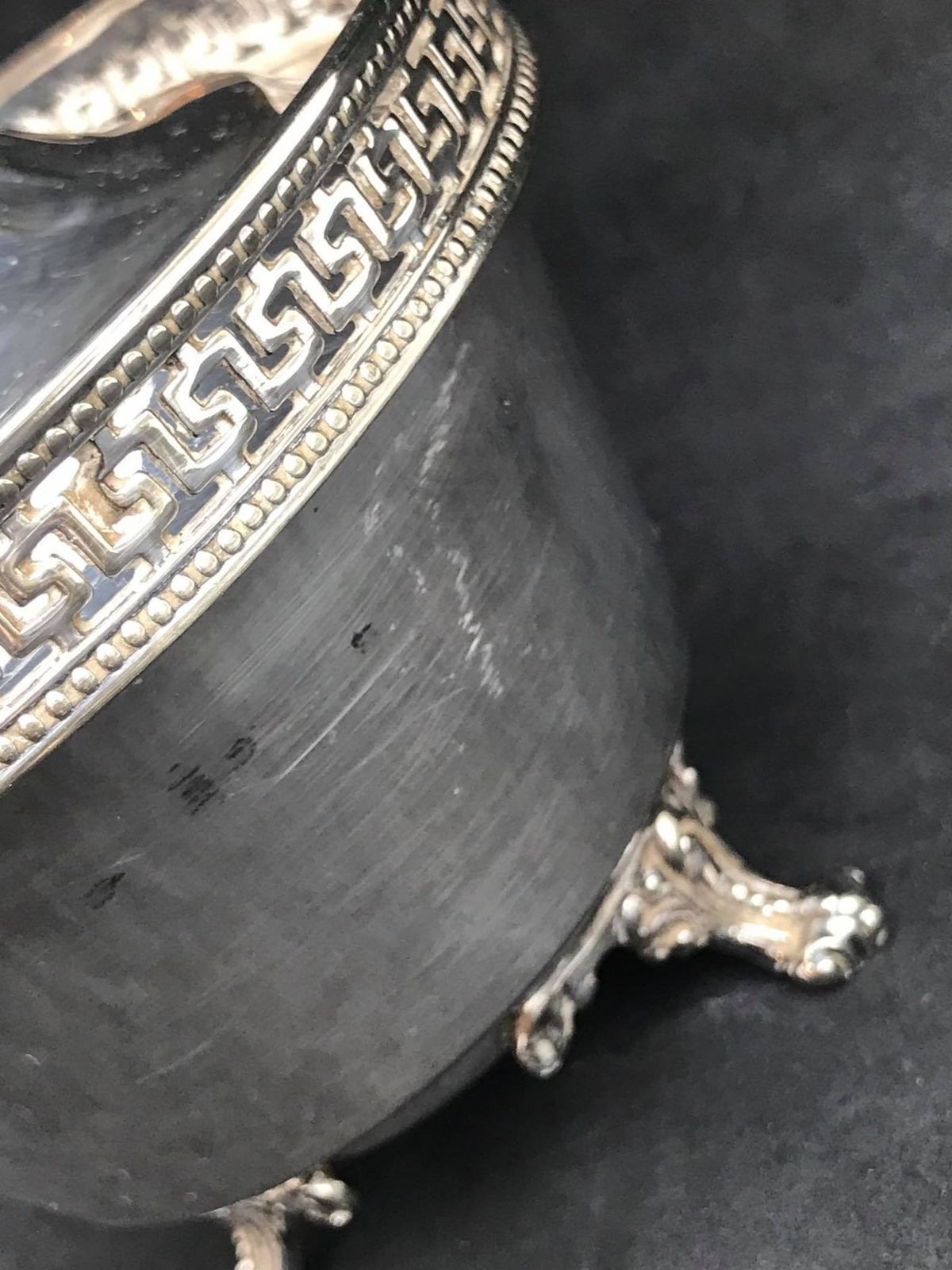 Antique Victorian Silver Metal Sugar Bowl Or Jam Jar Padley, Parkin & Staniforth Sheffield Sugar Bowl C 1860 Victorian Gift Wedding Gift photo buy