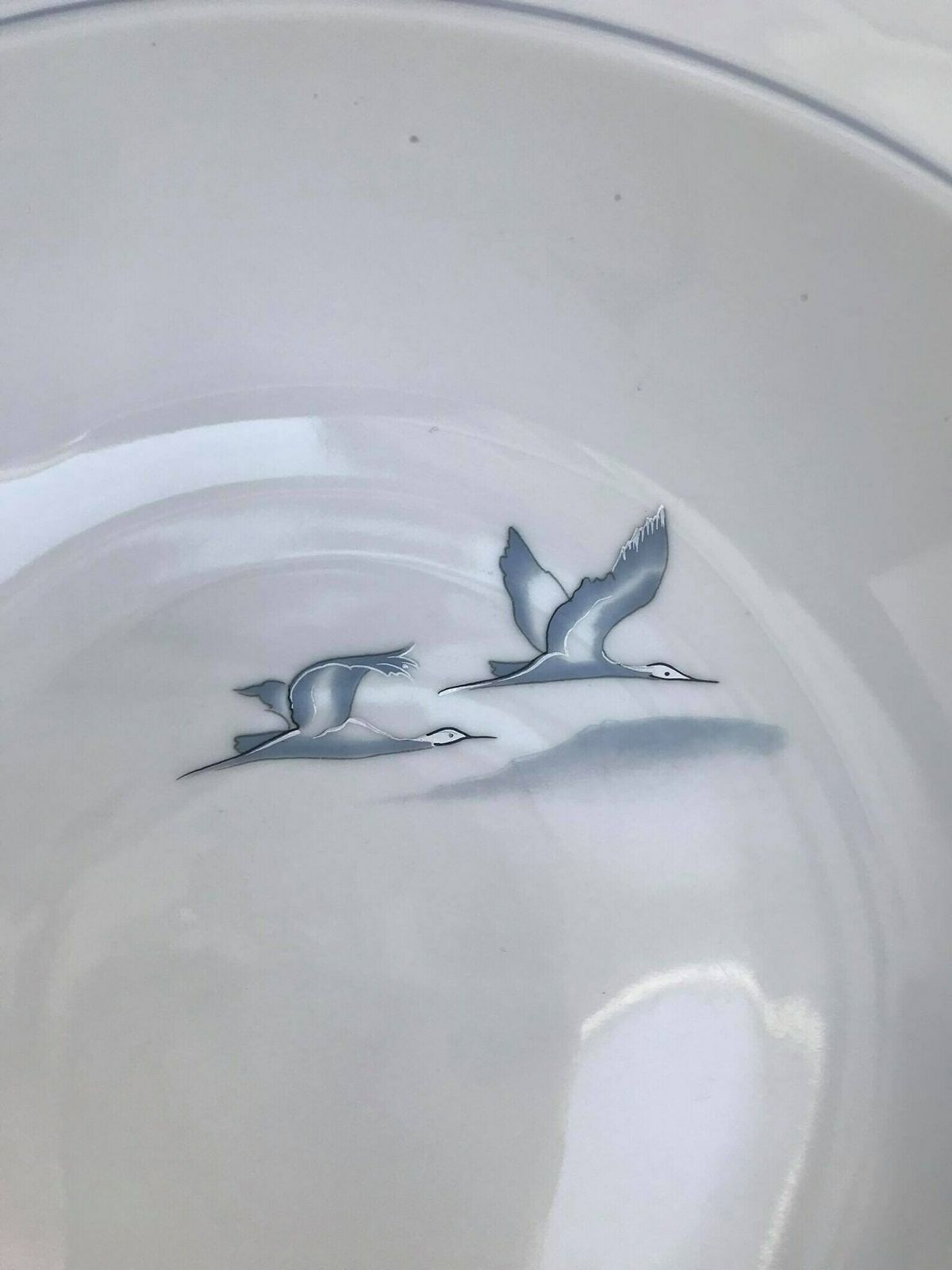 Saladeschaal Serveerschaal Porselein Winterling Marktleuthen Spülmaschinenfest Bavaria Vintage Zeldzaam Vervangend Vogels Kust Keuken photo furniture