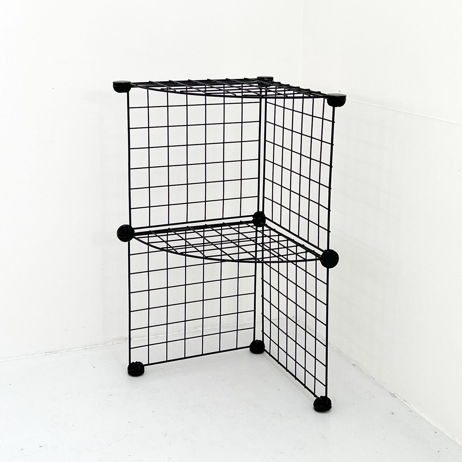 Postmodern Modular Metal Shelf, 1980s photo 748.0