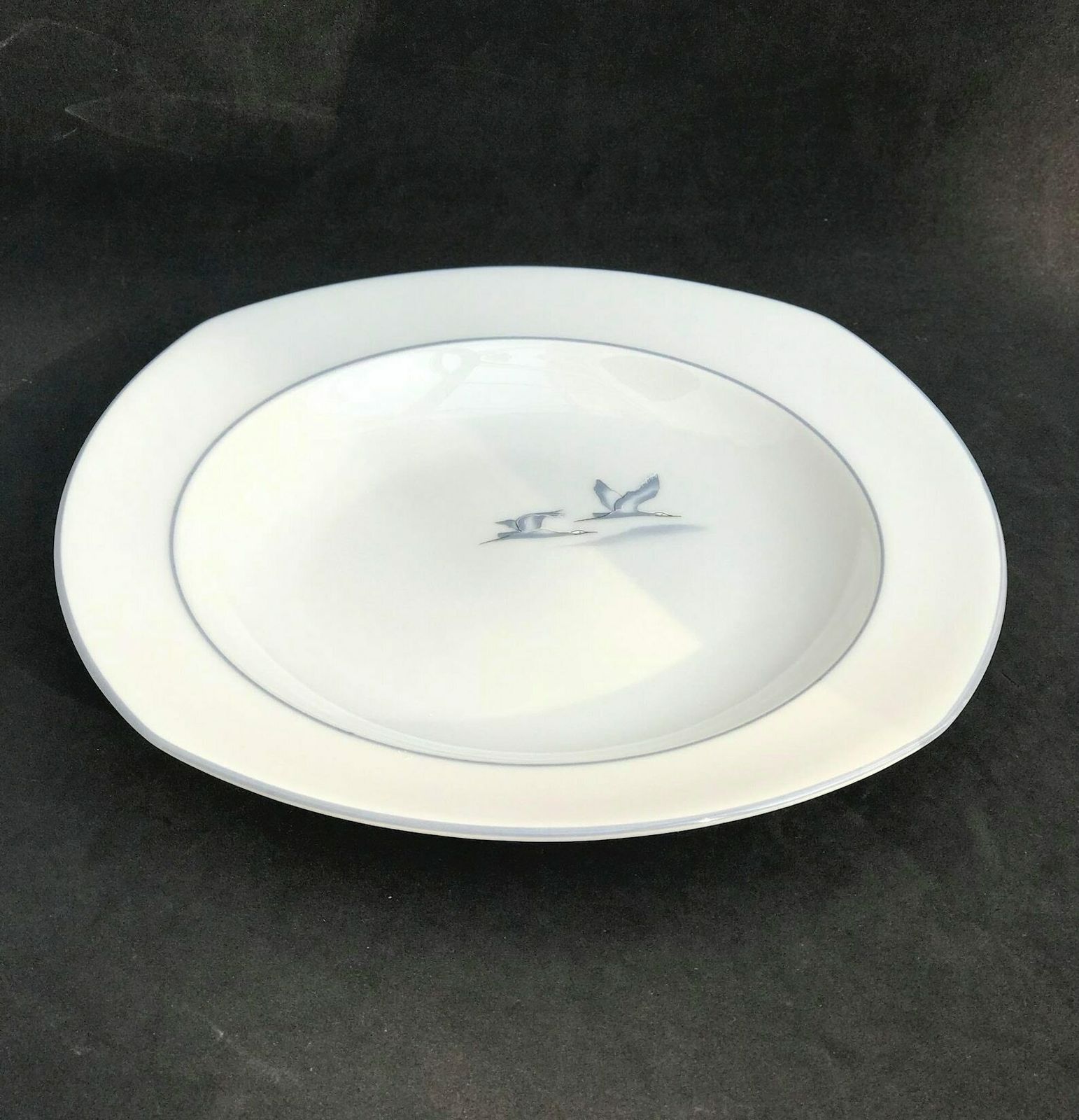 6 Soup Pasta Plates Porcelain Winterling Marktleuthen Spülmaschinenfest Bavaria Vintage Rare Replacemnt Birds Beachside Coast Kitchen photo furniture