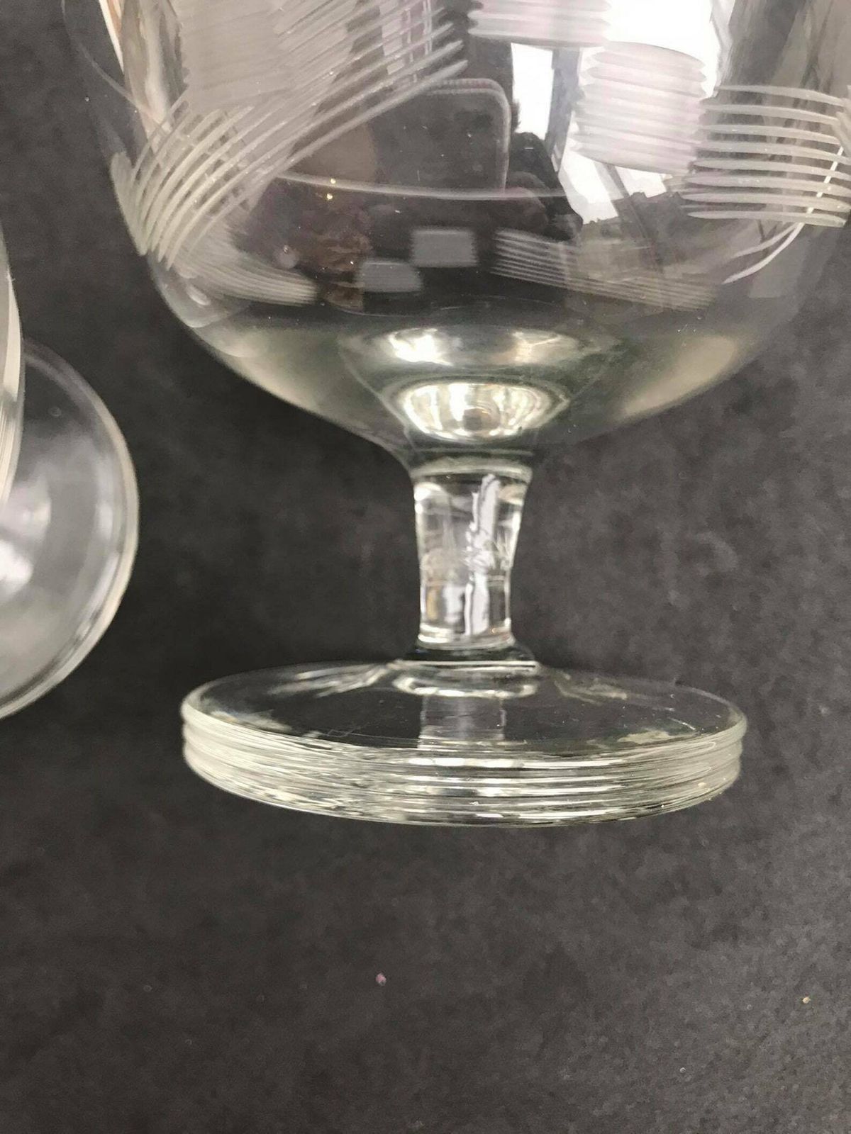 2 Antieke Champagnecoupes – Kristallen Geslepen Coupes, Ca. Jaren 1920, Frans, Set Van 2, Stengel, Barkarrondecoratie, Bruiloft, Bartender, Cocktailglazen, Cadeau photo buy