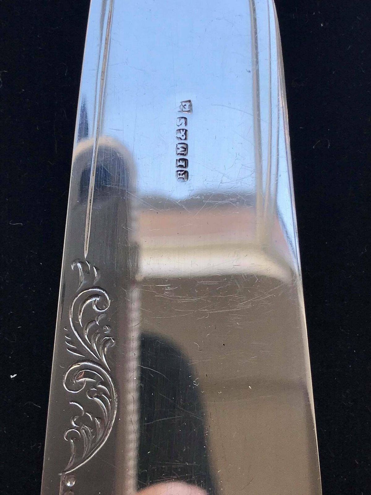 Serving Cutlery Set Seafood Fish Knife England Silver Plated Mid Century Ivorine Handled Gift For Her Seafood Flatware Wedding Gift Boxed photo 140.0