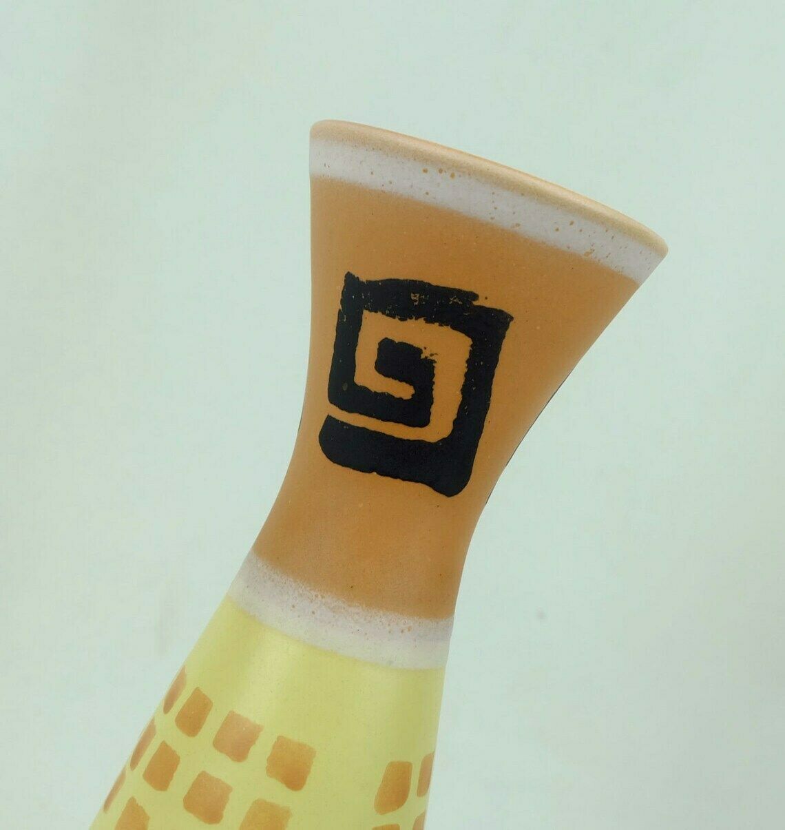 Dümler And Breiden Mid Century Vase Abstract Dekor Model No. 1302 29 photo 53.229