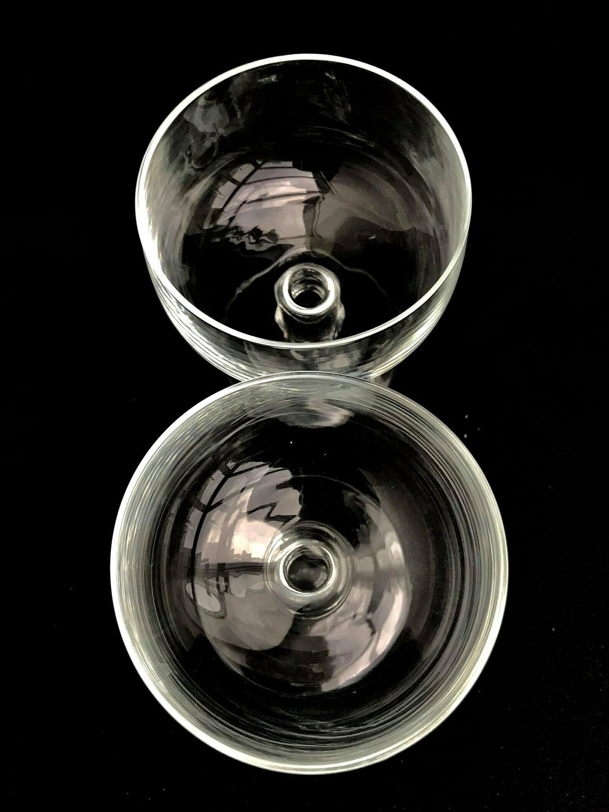 Champagne Glasses Cream Glasses Ice Cream Or Dessert Coupes Crystal Vintage Marked Seca Made In France Cocktail Glasses Gift For Couple photo 87.0