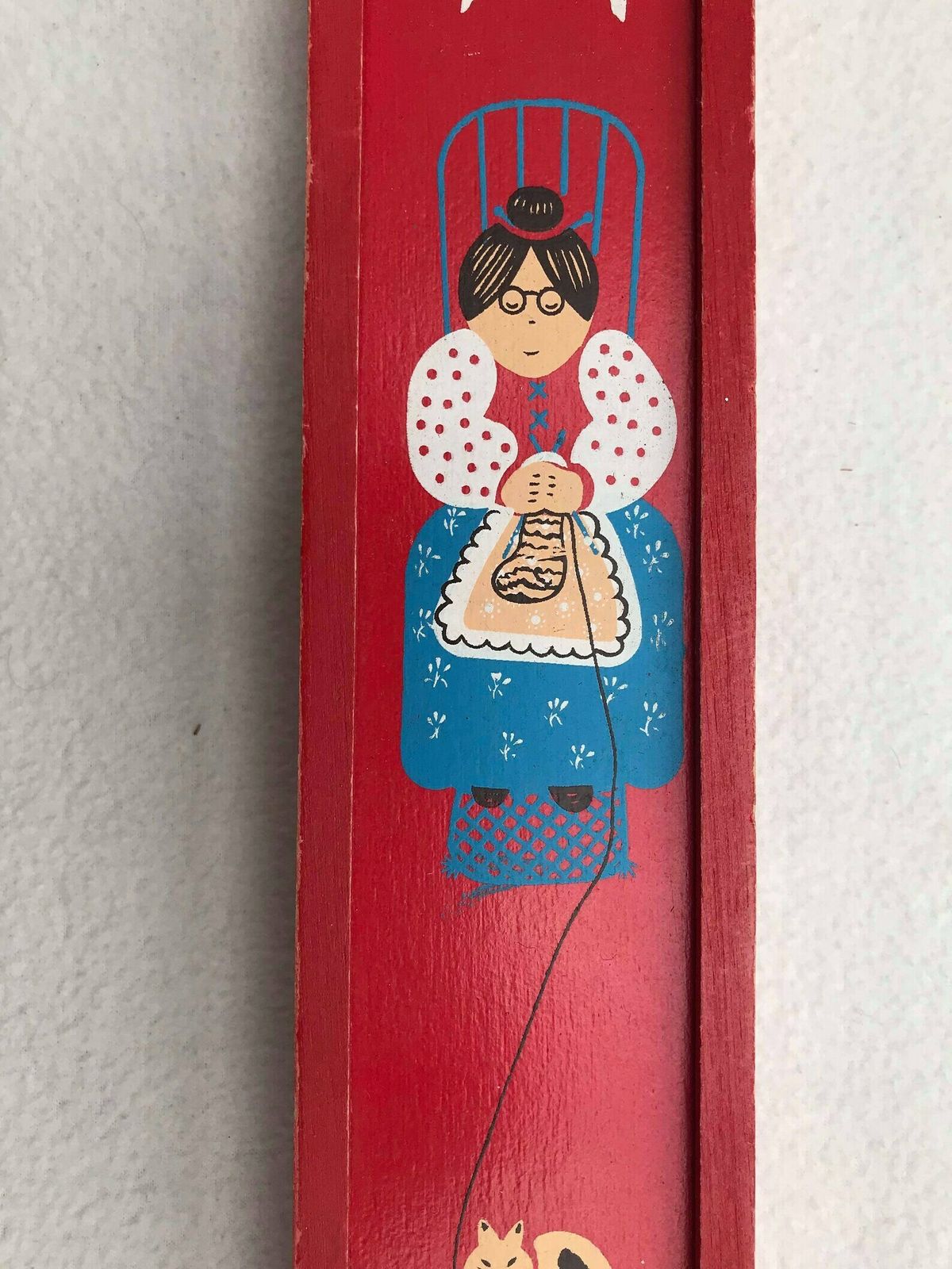 Vintage Knitting Needle Box Red Needles Vintage Wooden Pencil Box Grand Mother Gift Lot Knitting Needles Large Pen Box Knitting Needle Box photo 102.0