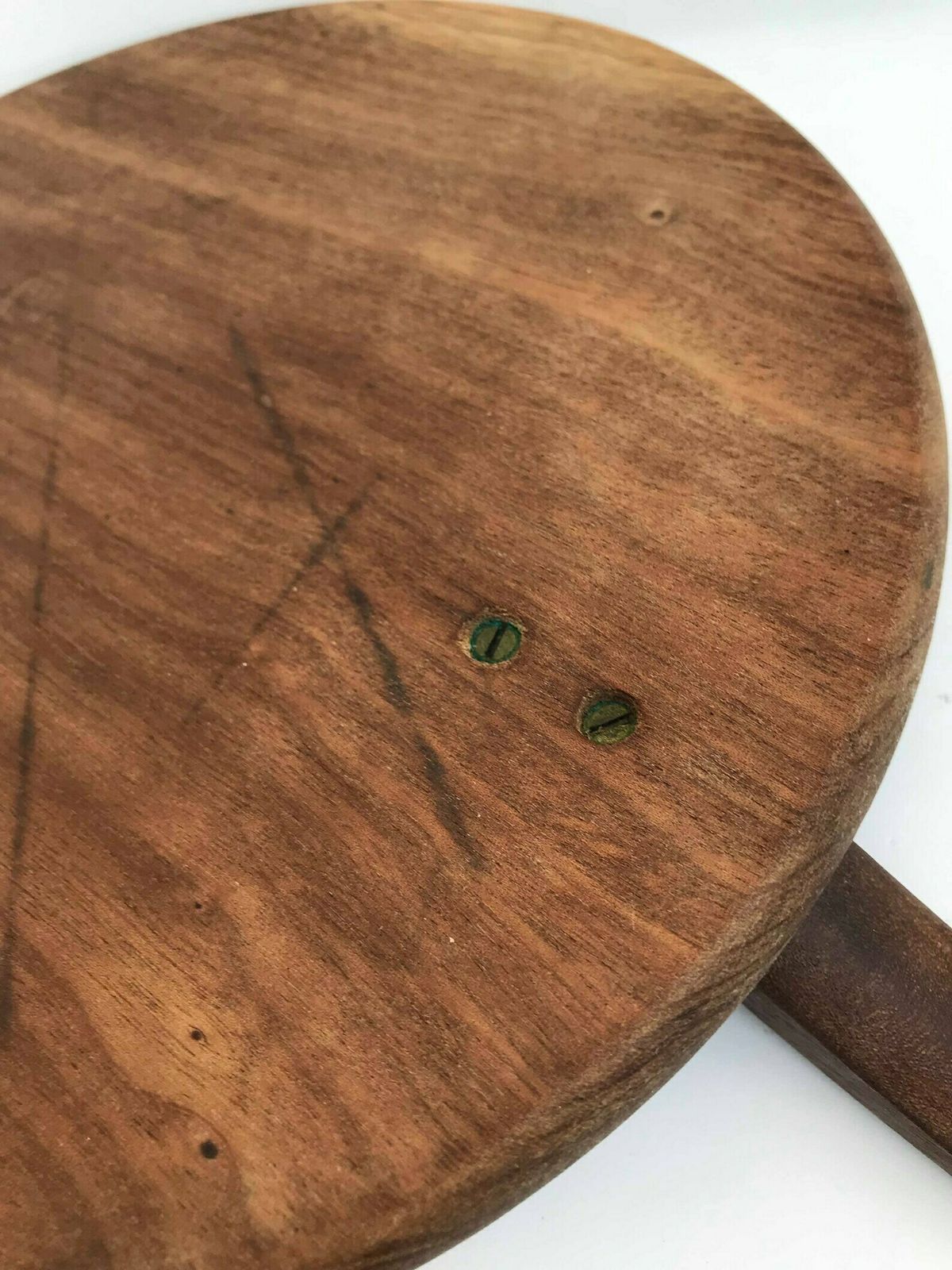 Cutting Board Cheese Charcuterie Serving Board Appetizers Platter Wooden Round Platter With Handle Barbecue Accessories Gift For Him Grill photo vintage