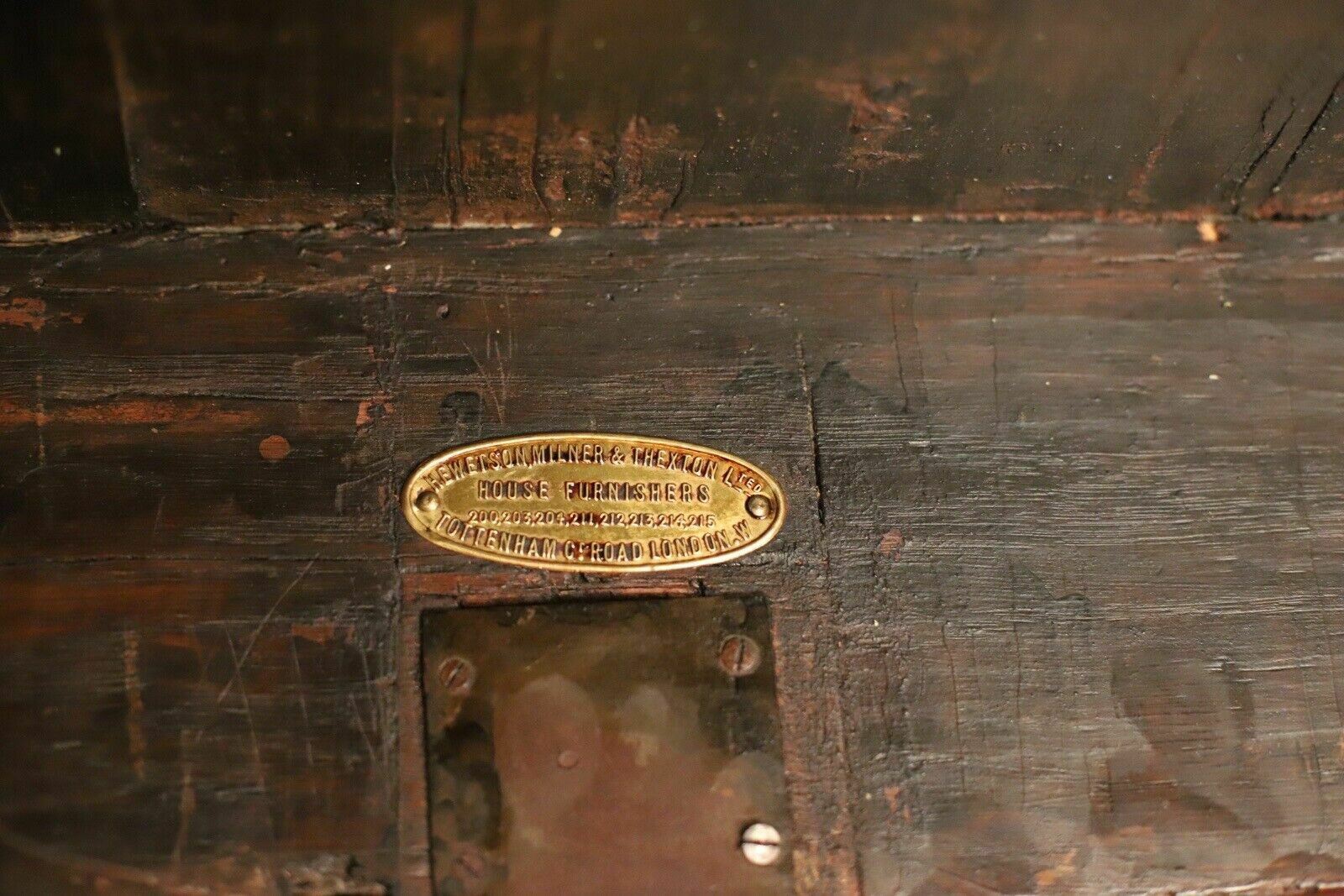Furniture Unique Victorian Carved Oak Mule Chest Made By Hewetson Milner And Thexton Ltd photo