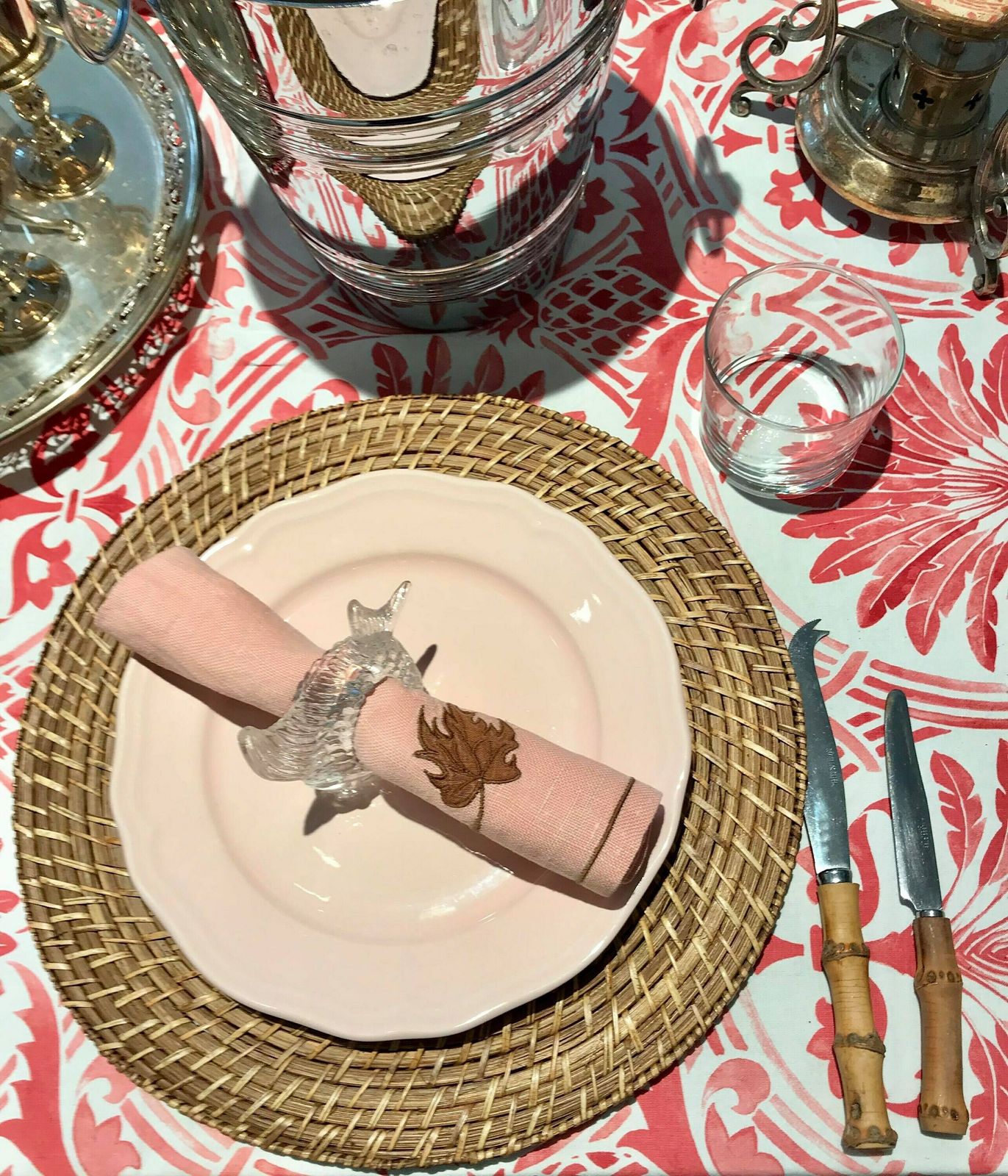 Vintage Rattan Onderborden – Set Van 12 | Rustiek Bamboe Vlechtwerk | Ronde Dienbladen | Farmhouse & Boho Tafelaccessoires photo vintage