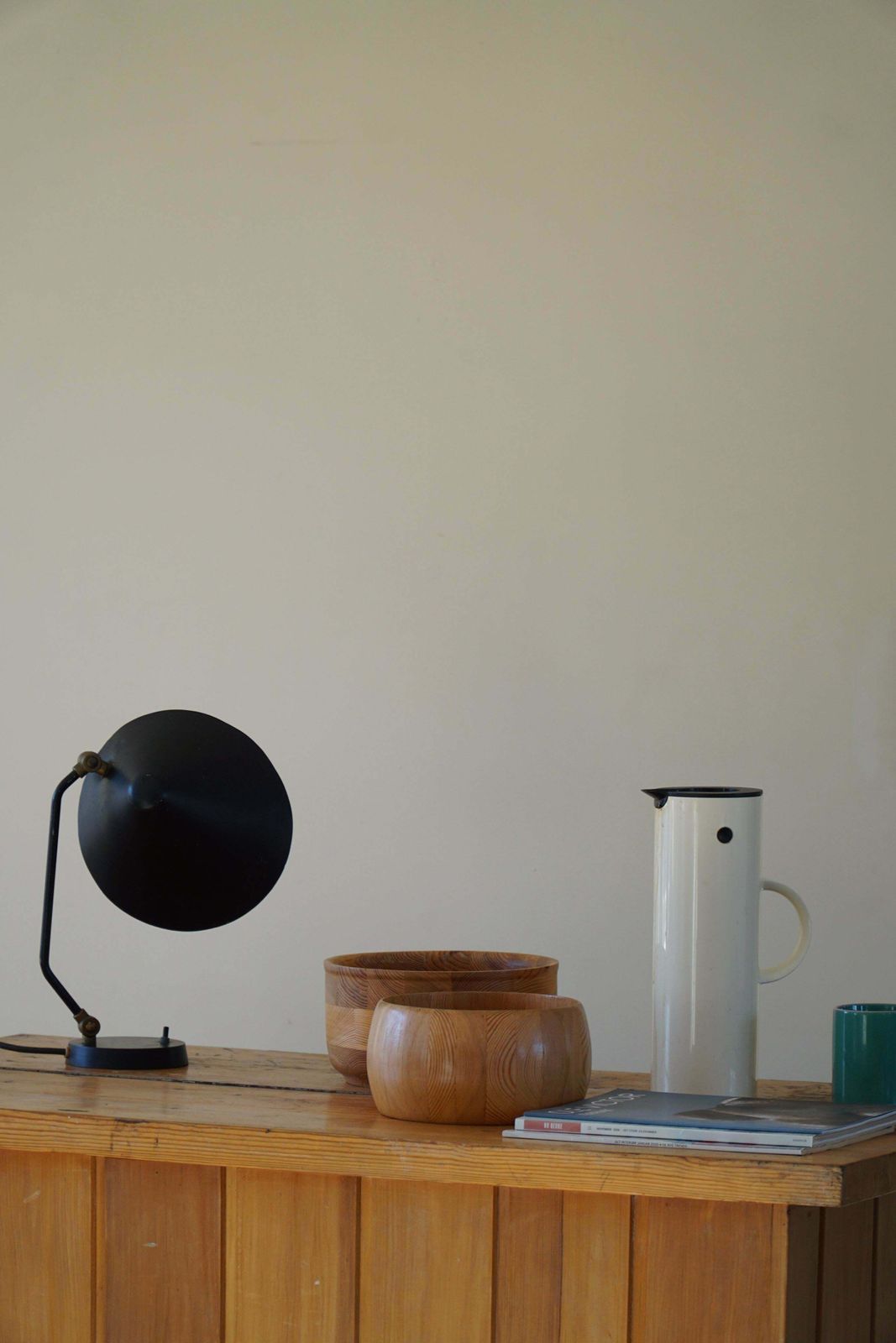 Danish Modern Adjustable Table Lamp In Metal, Made By Louis Poulsen, 1950s photo for sale