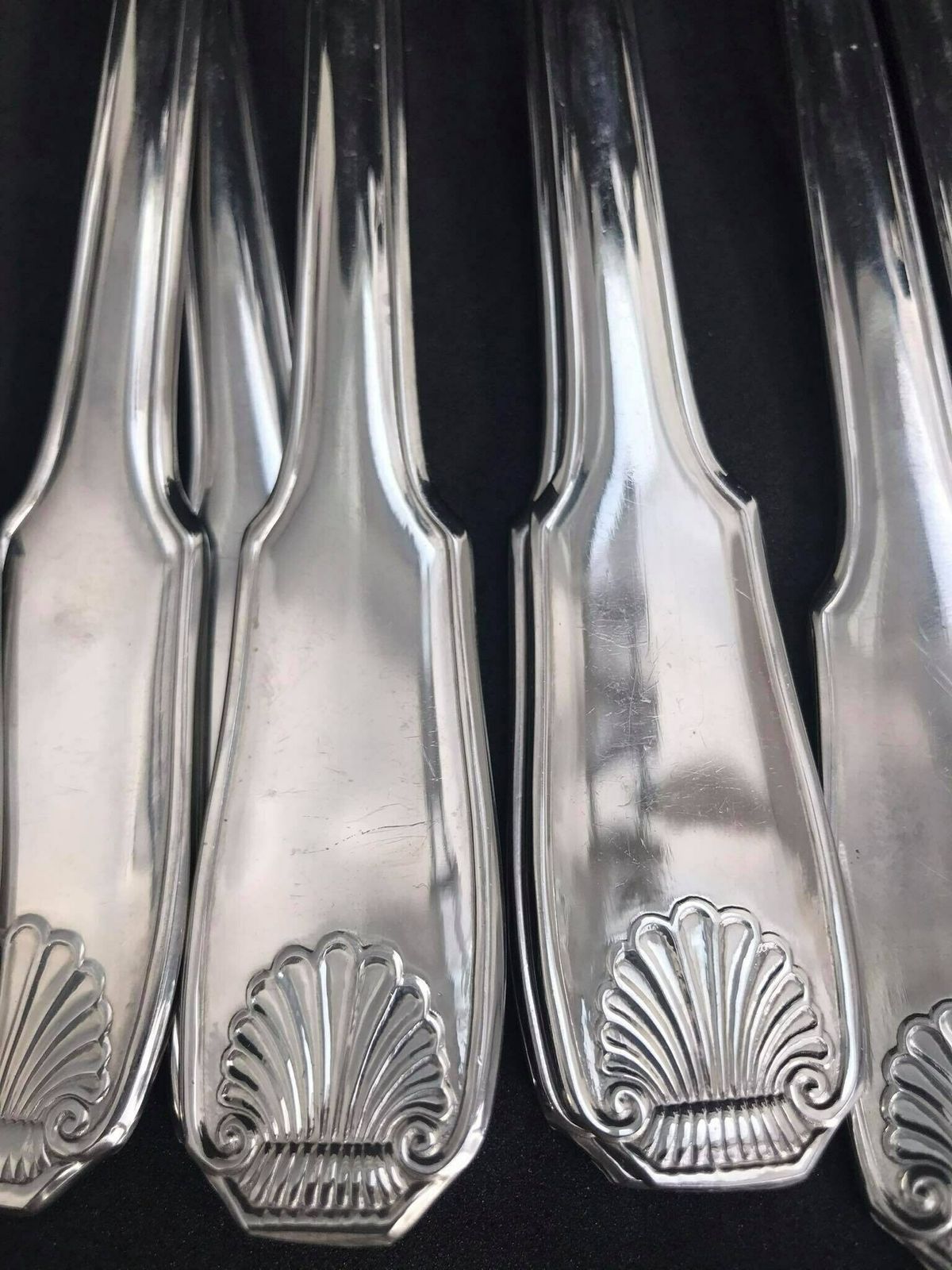 Fish Cutlery Flatware Fork Knives Wmf Cromargan Stainless Steel Table Holiday Dinner Wedding Gift Seafood Cutlery Wedding Gift photo vintage