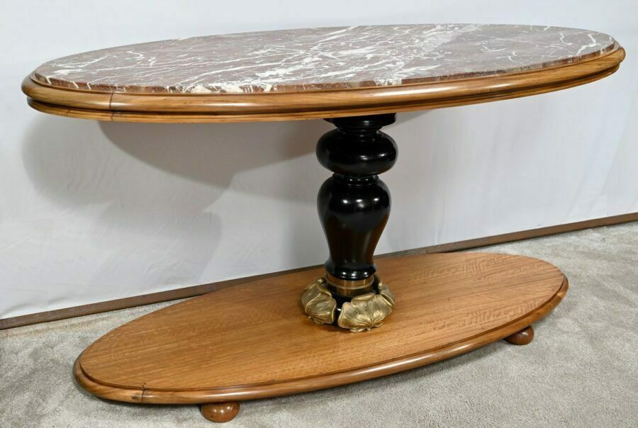 Important Center Table In Mahogany  Art Deco  Early 20th Century photo furniture