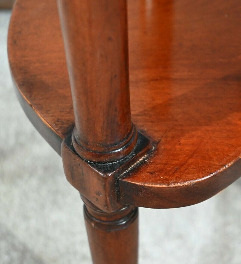 photo furniture Tambour Mahogany Chiffonier Table Louis XVI Period  2nd Part Of The 18th Century