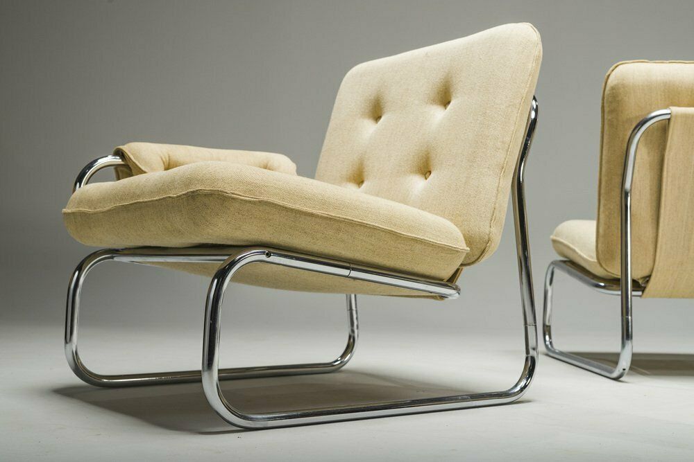 Three Seater Borkum Sofa & Lounge Chairs By Johan Bertil Häggström For Ikea, 1970s, Set Of 2 photo vintage