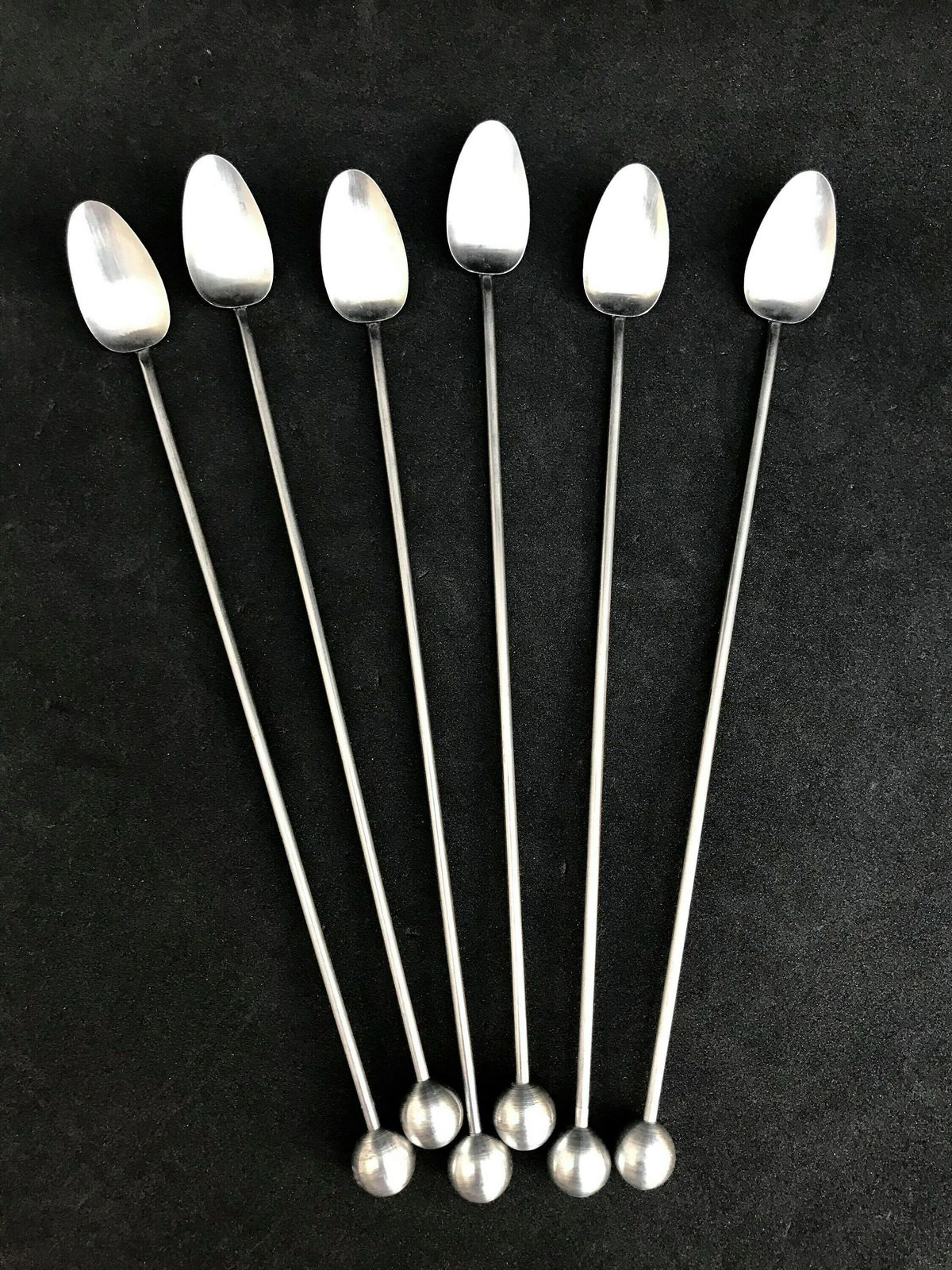 photo furniture Drink Stirrers Cocktail Champagne Stirrers Sticks Set Of 6 Aluminium Spoons Bar Tools Bar Cart Accessories Bartender Mixing Tools Gift