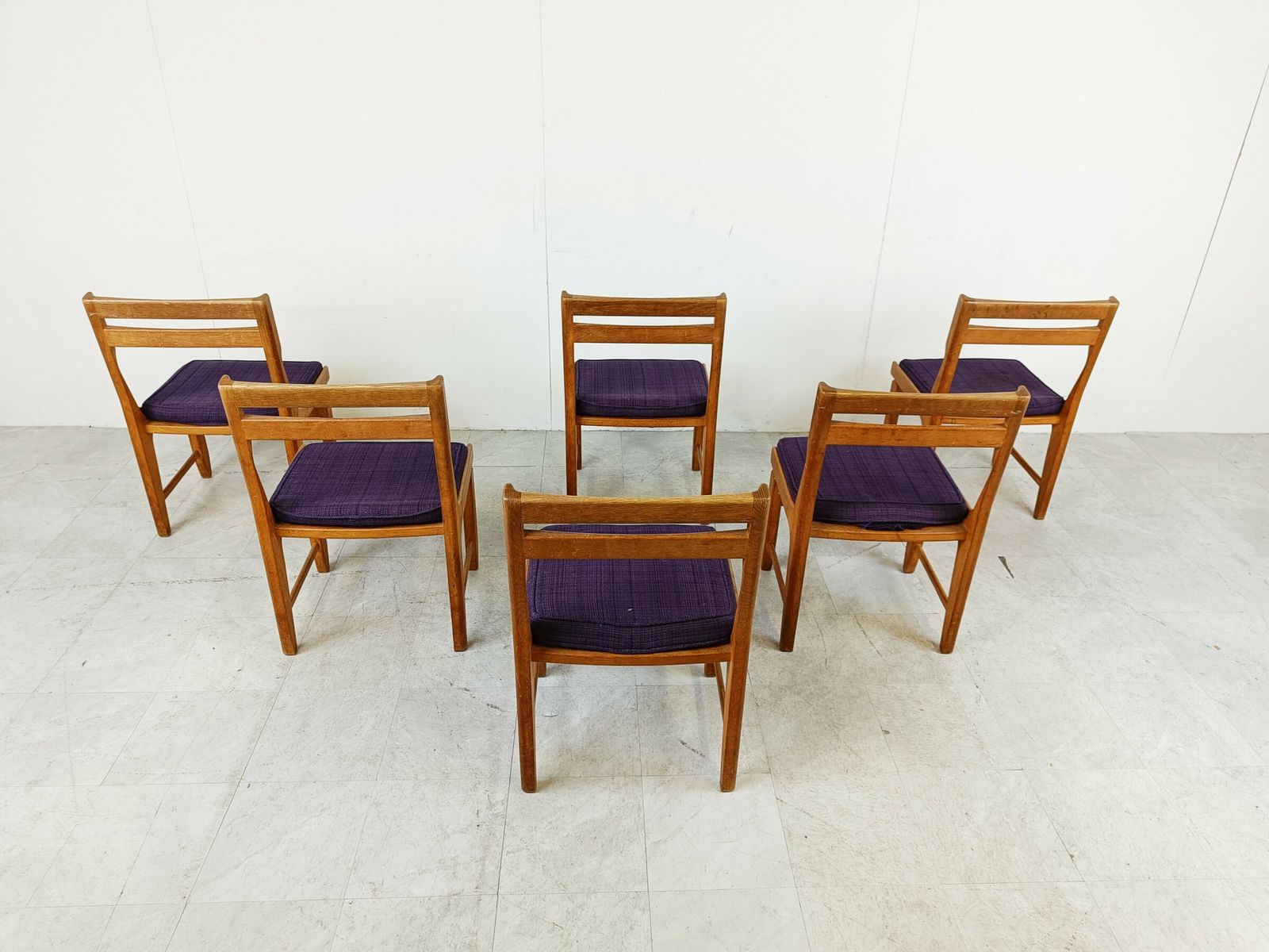 Raphael Chairs By Guillerme And Chambron For Votre Maison, Set Of 6 photo 2750.0