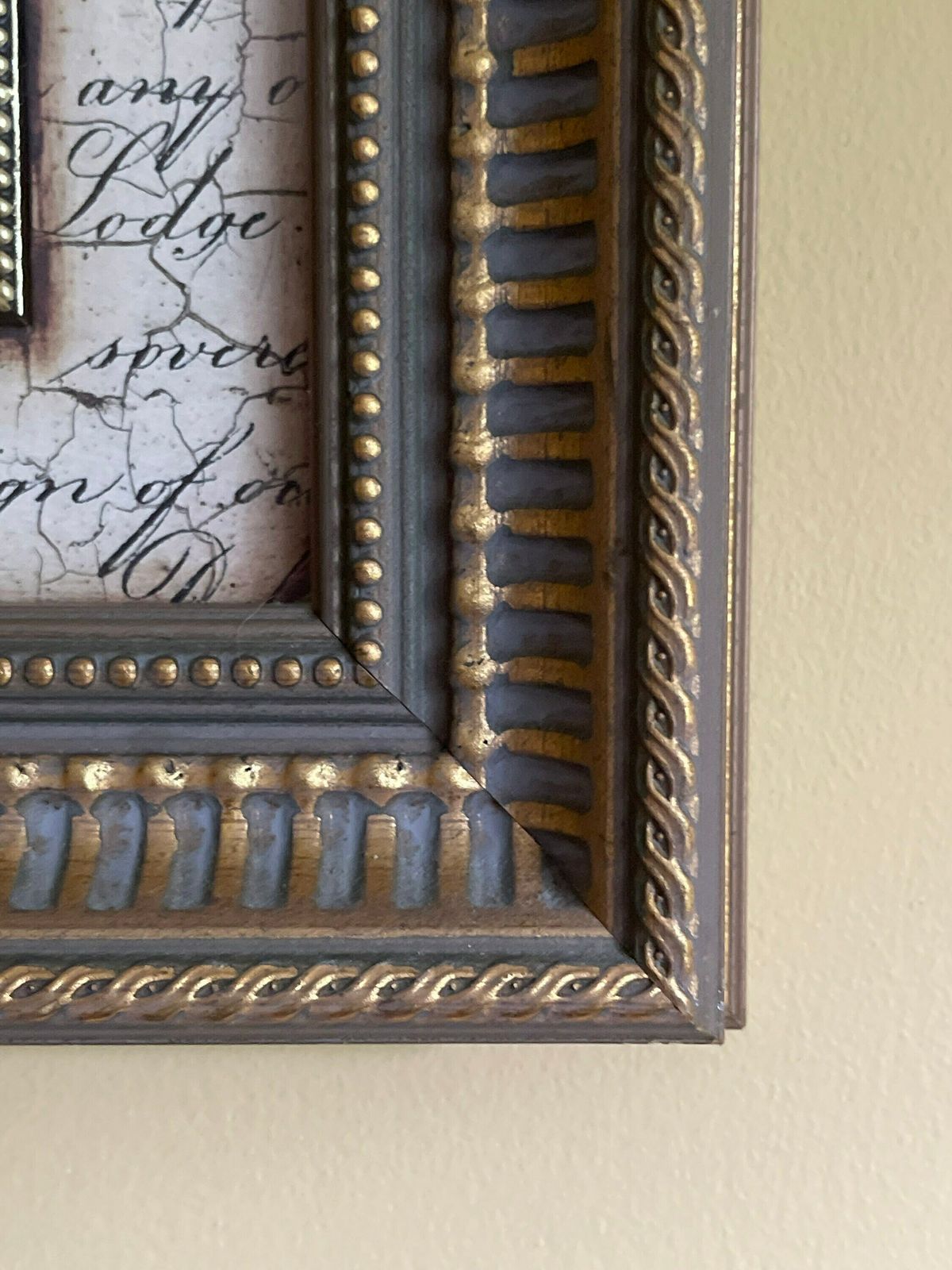 Vintage Sid Dickens 'Renaissance Secret' Print In Gilt Wood Frame photo vinterior