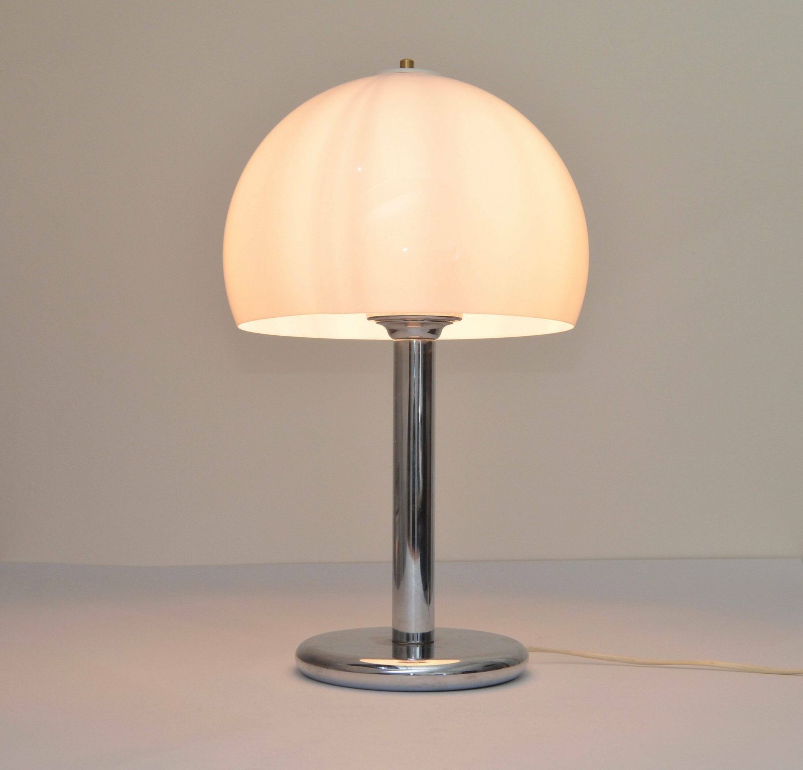 Vintage Mushroom Table Lamp In The Style Of Guzinni, Germany 1970s