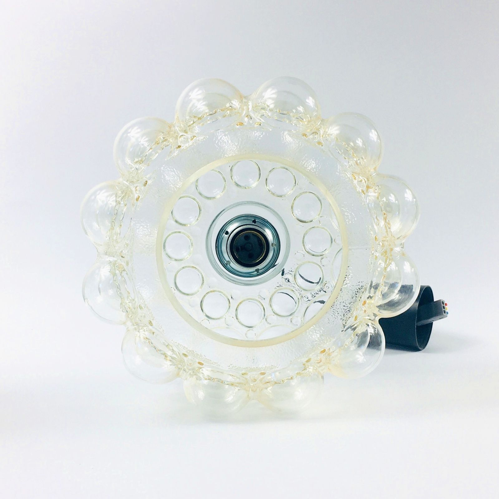 photo furniture Mid Century Modern Bubble Glass Ceiling Lamp By Helena Tynell For Limburg, Germany, 1960s