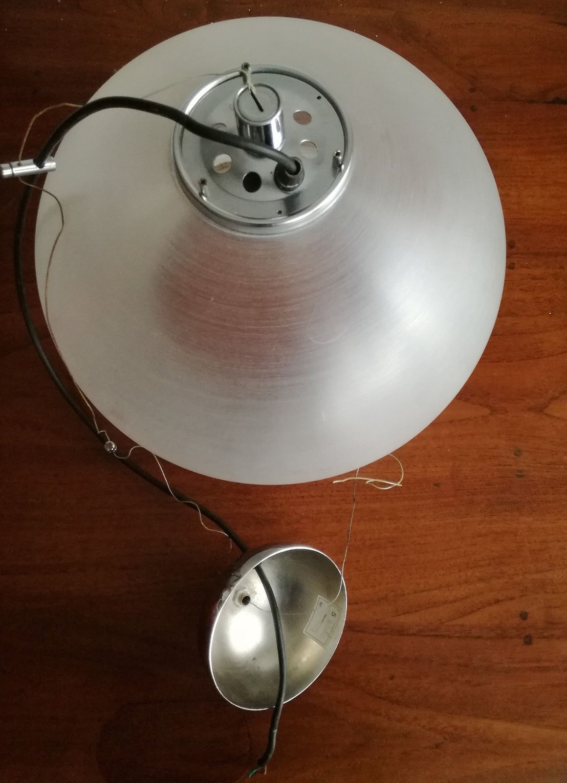 Meblo Guzzini Small Transparent Bud Light / Pendant Light / Midcentury Modern Style / Vintage Yugoslavia And Italy photo Lighting