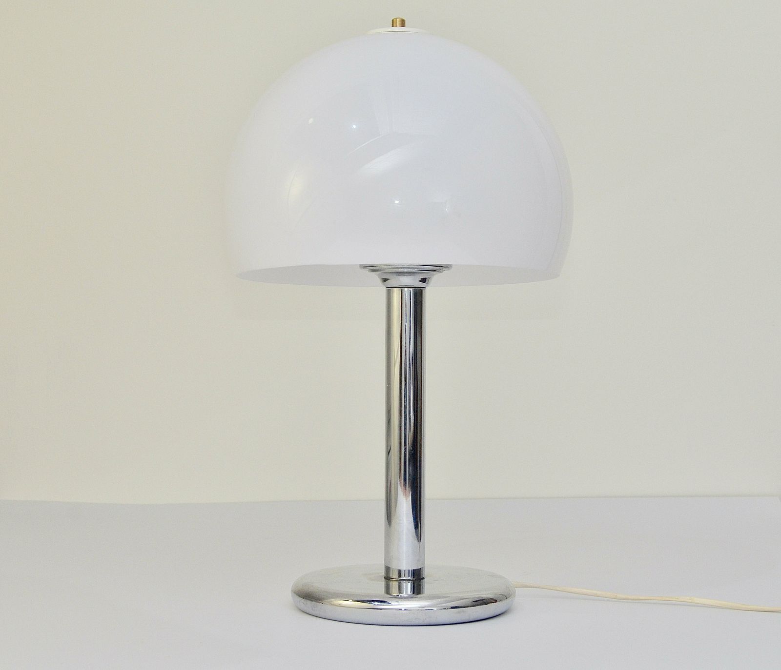 Vintage Mushroom Table Lamp In The Style Of Guzinni, Germany 1970s photo for sale