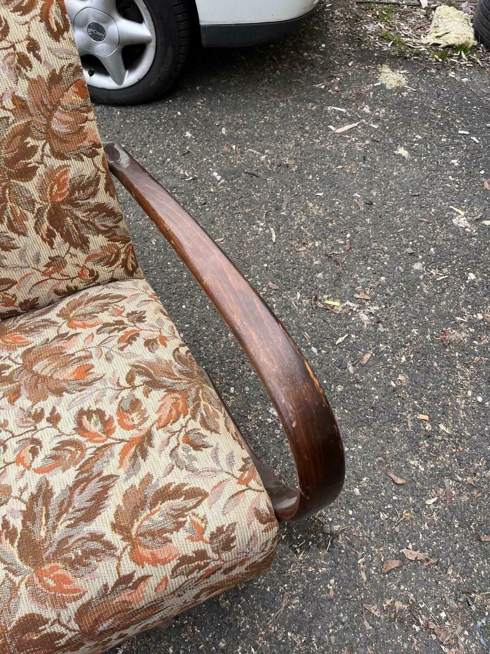 Art Deco Armchair By Jindrich Halabala, Czechoslovakia photo Furniture