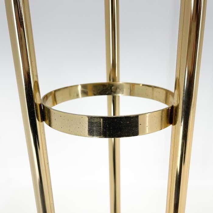 1970's Italian Metal & Glass Floor Lamp photo vinterior