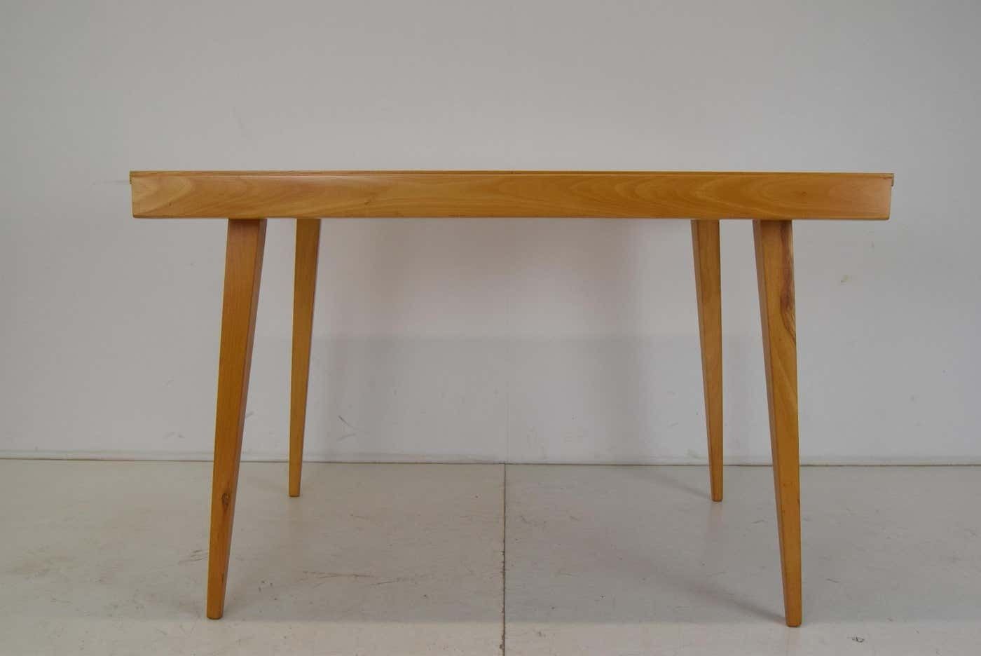 Mid Century Folding Dining Table By Frantisek Jirak For Tatra, 1960's photo for sale