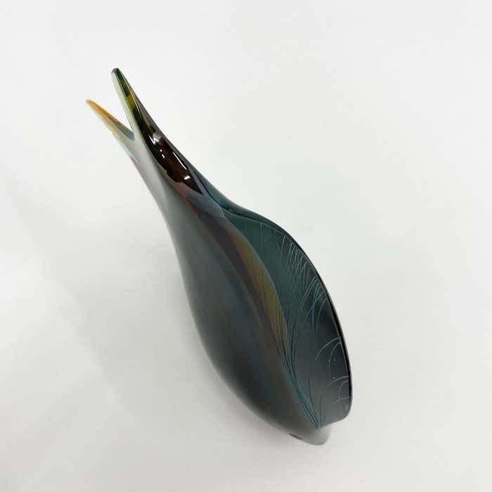 659.0 1960's Art Glass Fish Designed By Stanislav Honzík For Nový Bor Glassworks photo