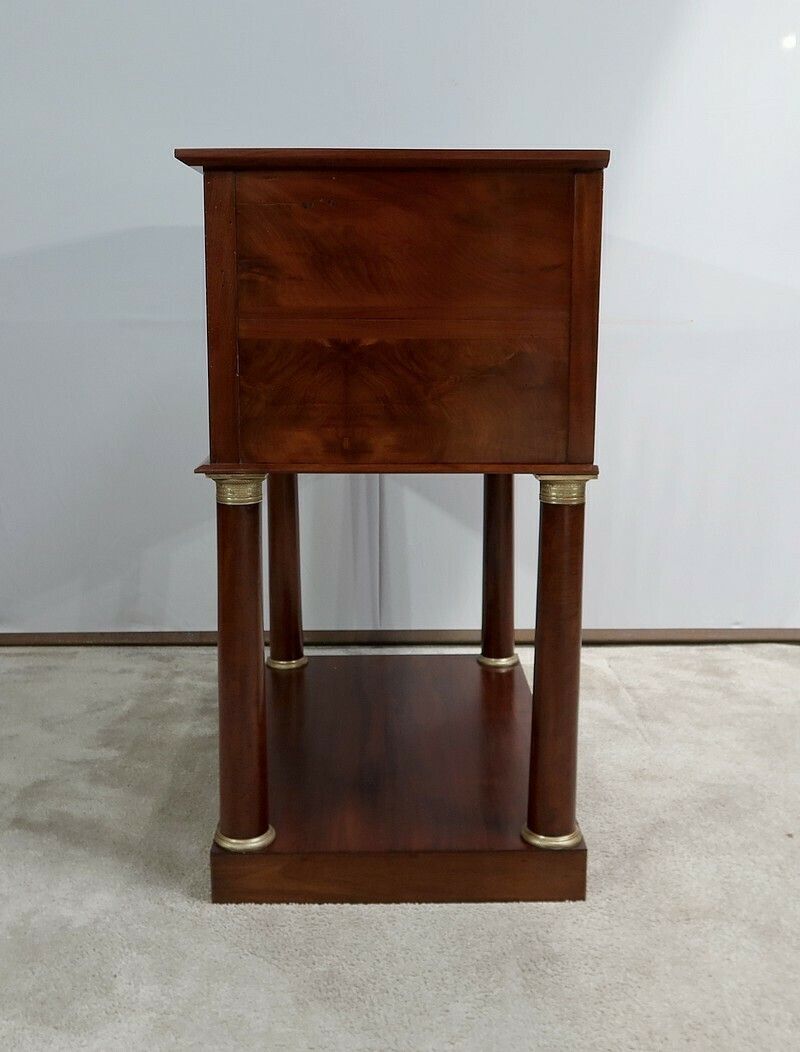 5077.9 Mahogany Chiffonniere Console, Empire, Early 19th Century photo