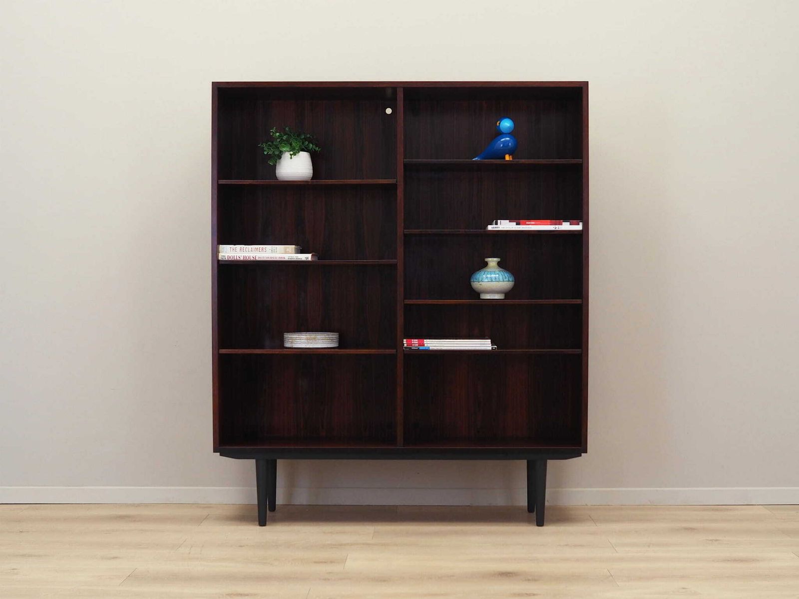 Vintage Bookcase, Danish Design, 1970s, Production: Denmark photo furniture