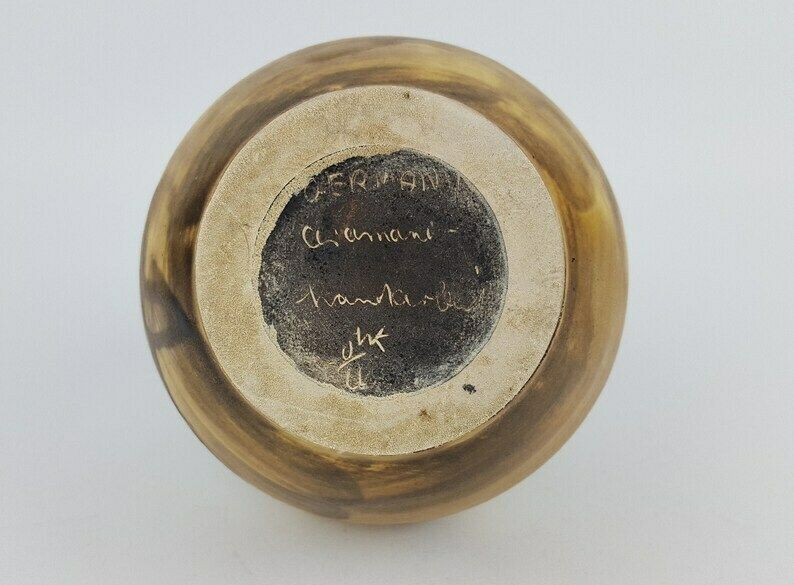Vintage Ceramano Vaas Met Meanderdekor, West German Pottery photo 51.0