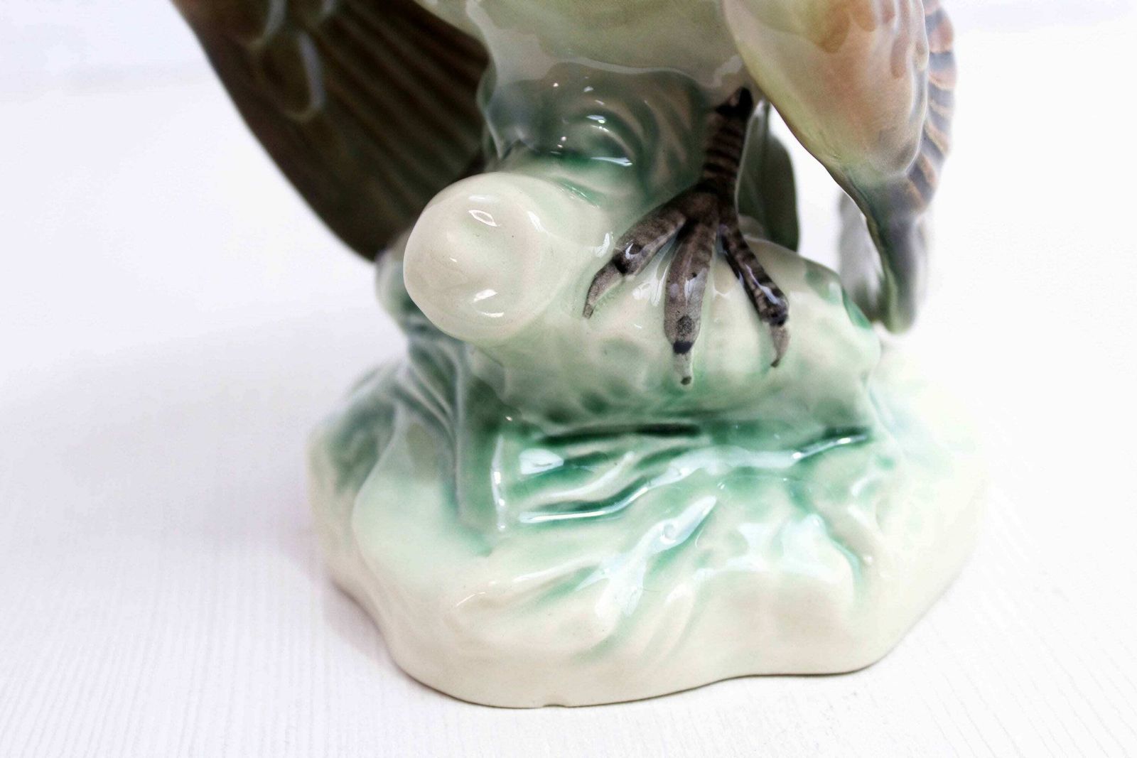 Figurine Of Heather Rooster Or Large Tetra In Ceramic 1970 photo buy