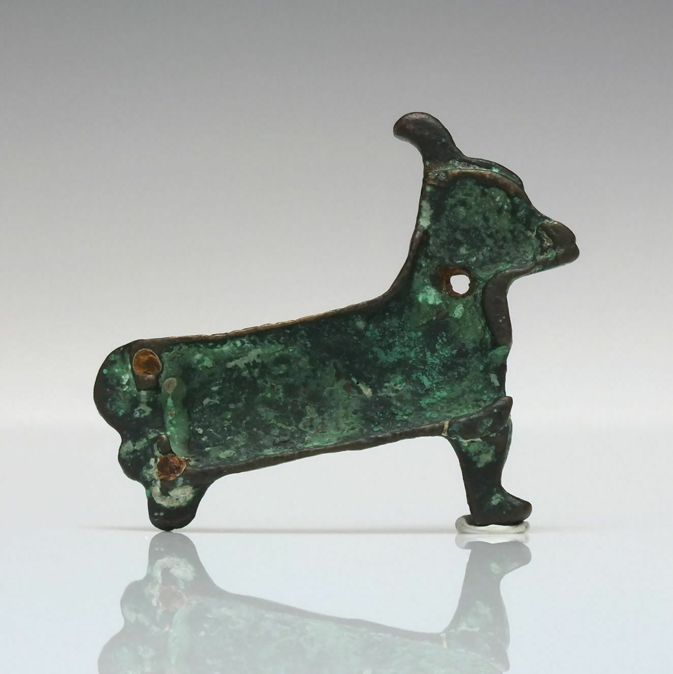 Ancient Byzantine Bronze Figural Animal Lock 6th   10th Century Ce photo furniture