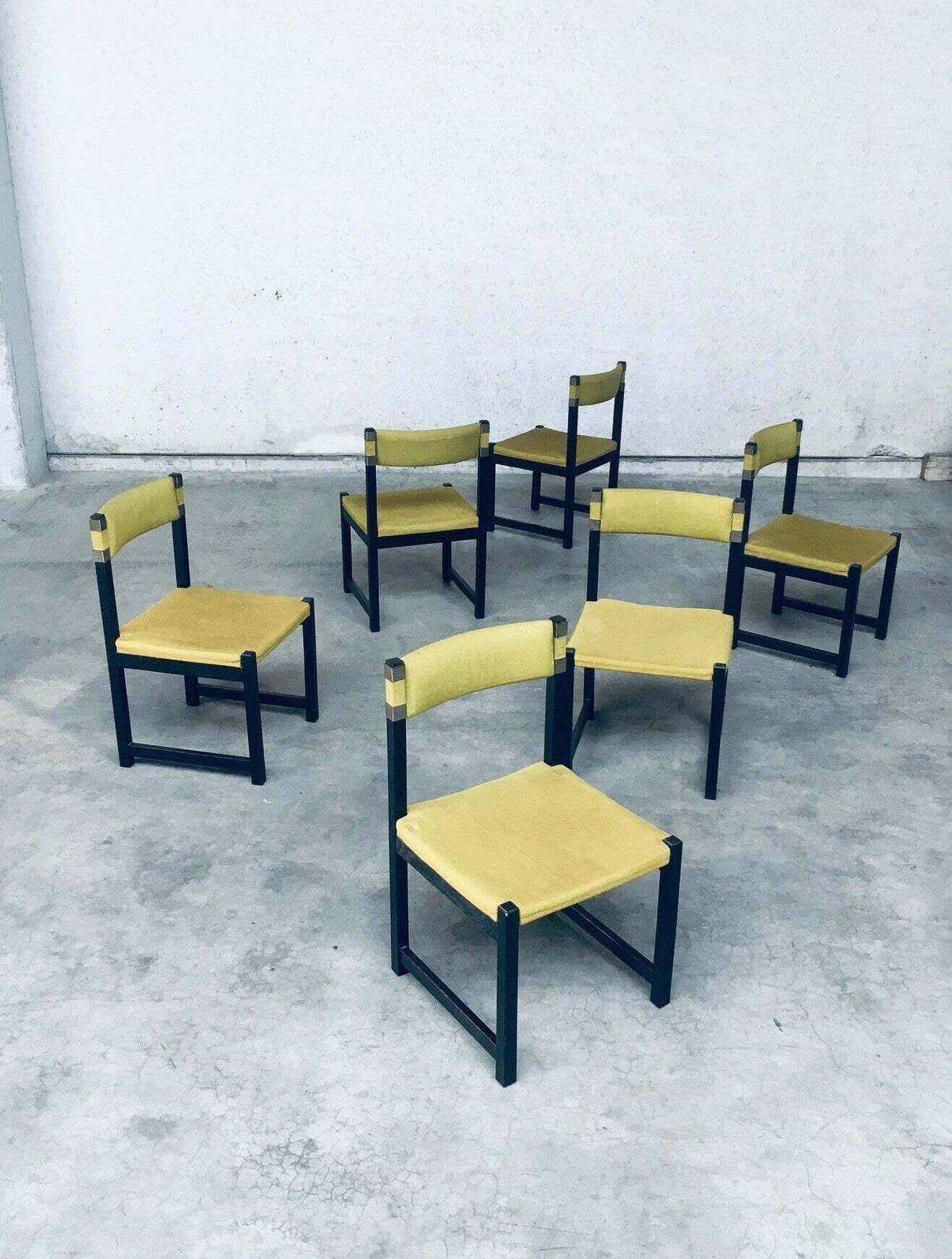 3200.0 Mid Century Modern Design Eetkamerstoelen Door J. Batenburg Voor Mi, België, 1969 photo