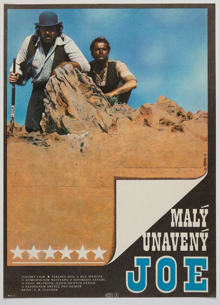 Movie Poster, Trinity Is Still My Name, Martin Dyrynk, 1979
