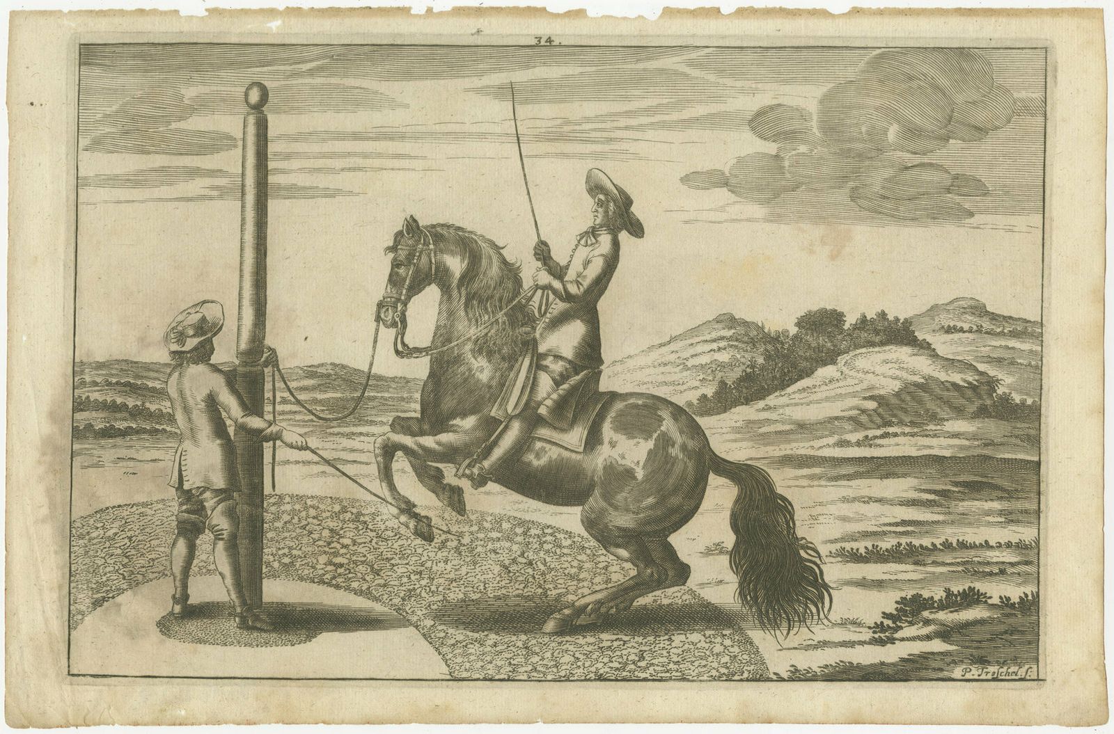 photo furniture Set Of 10 Antique Horse Riding Prints