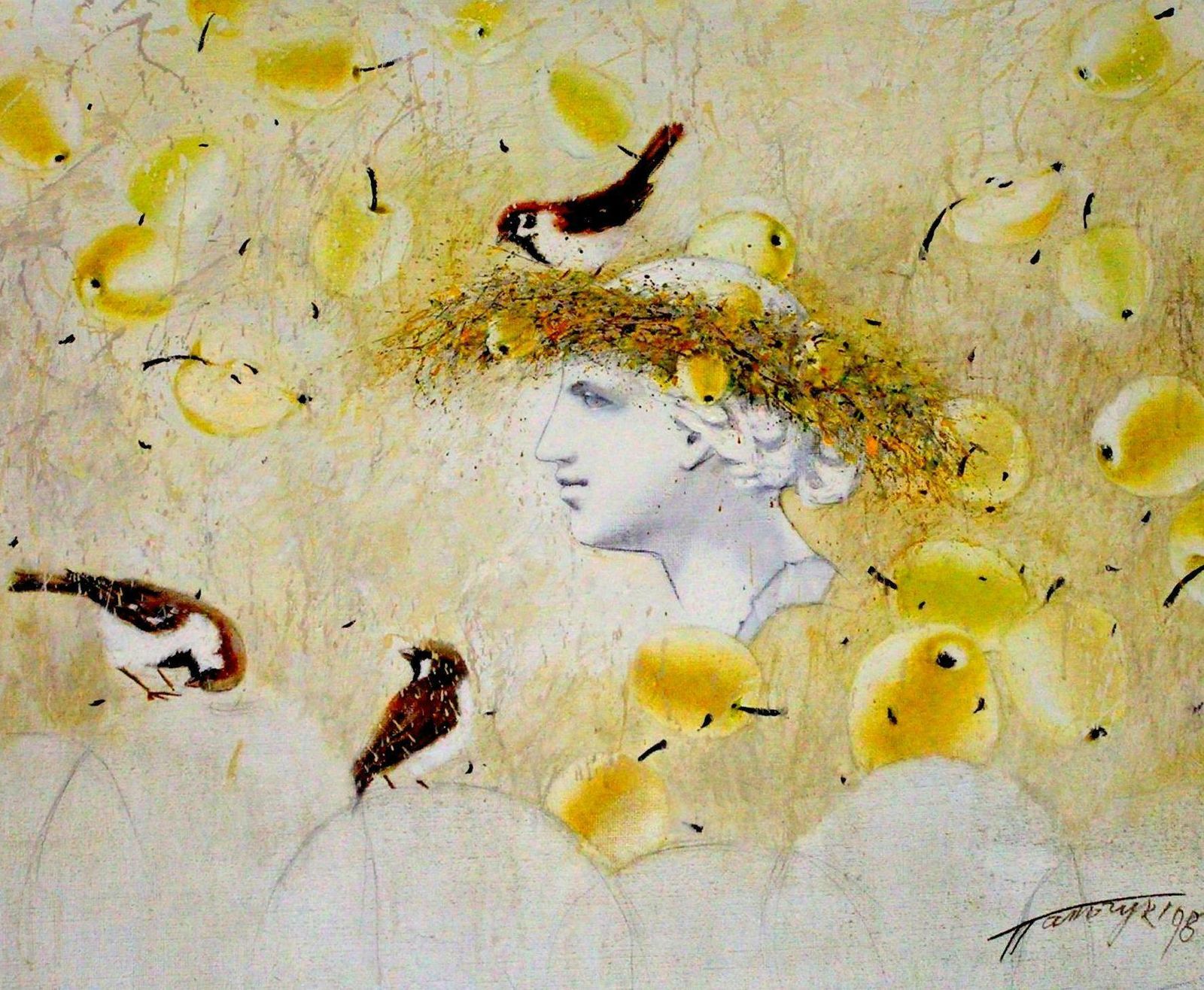 Tatyana Palchuk An Apples. 1998 2015. Oil On Linen, 64, 1998 2015